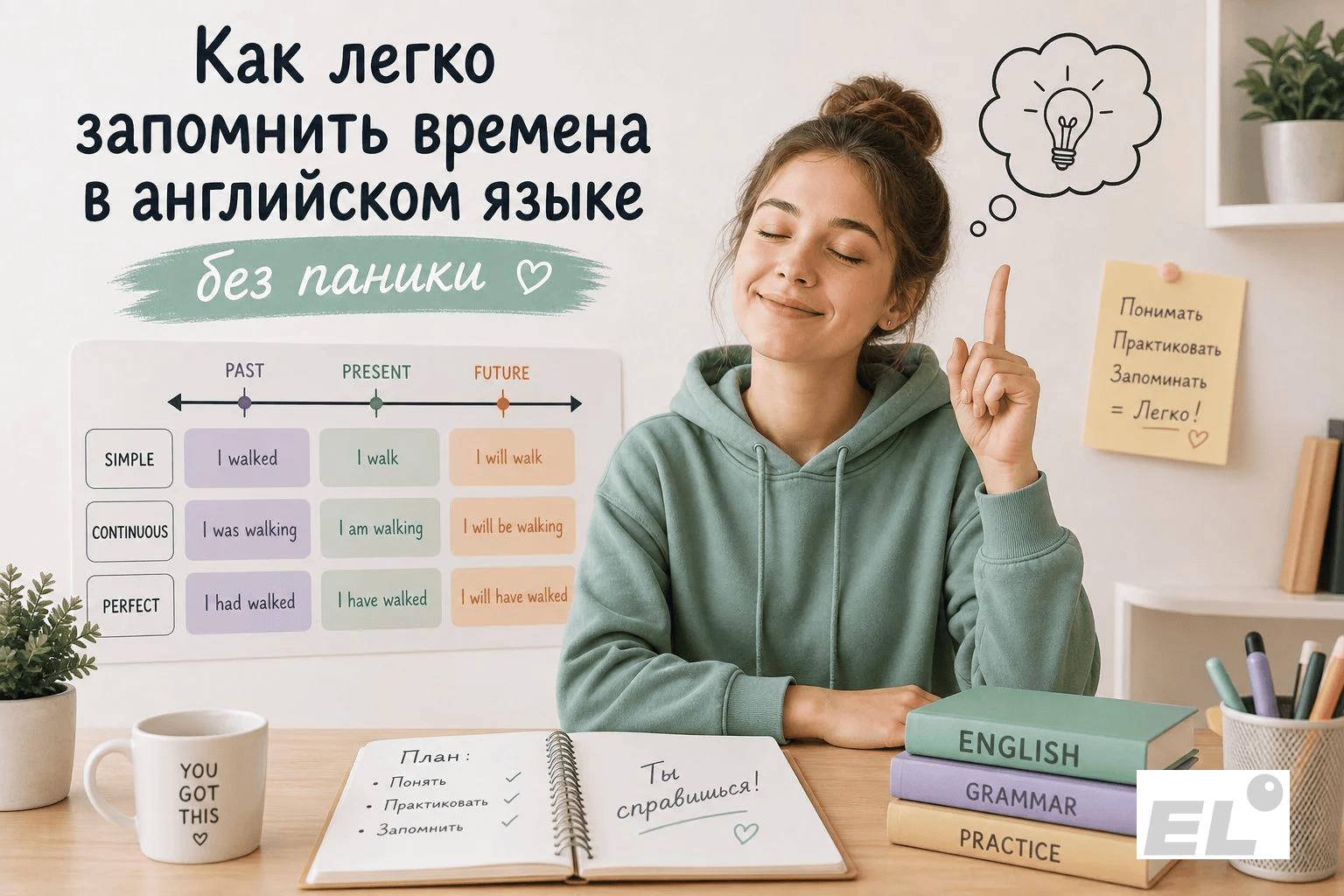 Времена в английском языке для ОГЭ и ЕГЭ: как запомнить без зубрежки