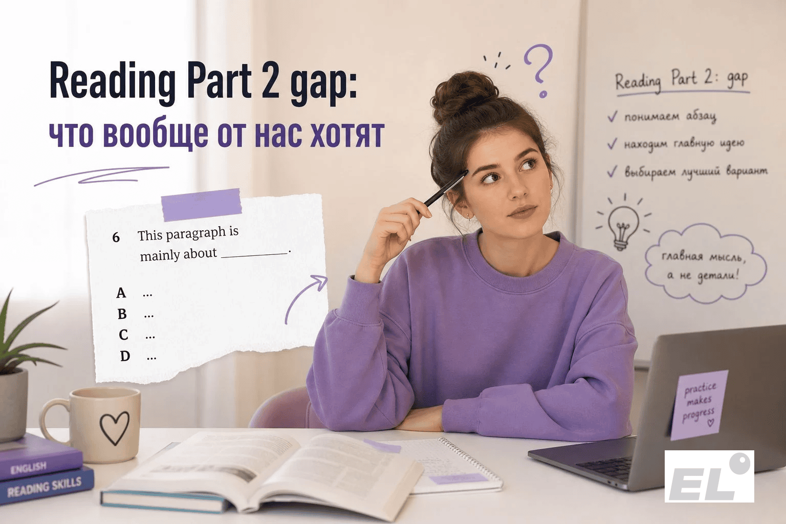 Reading Part 2 на ЕГЭ по английскому: как собирать текст как пазл