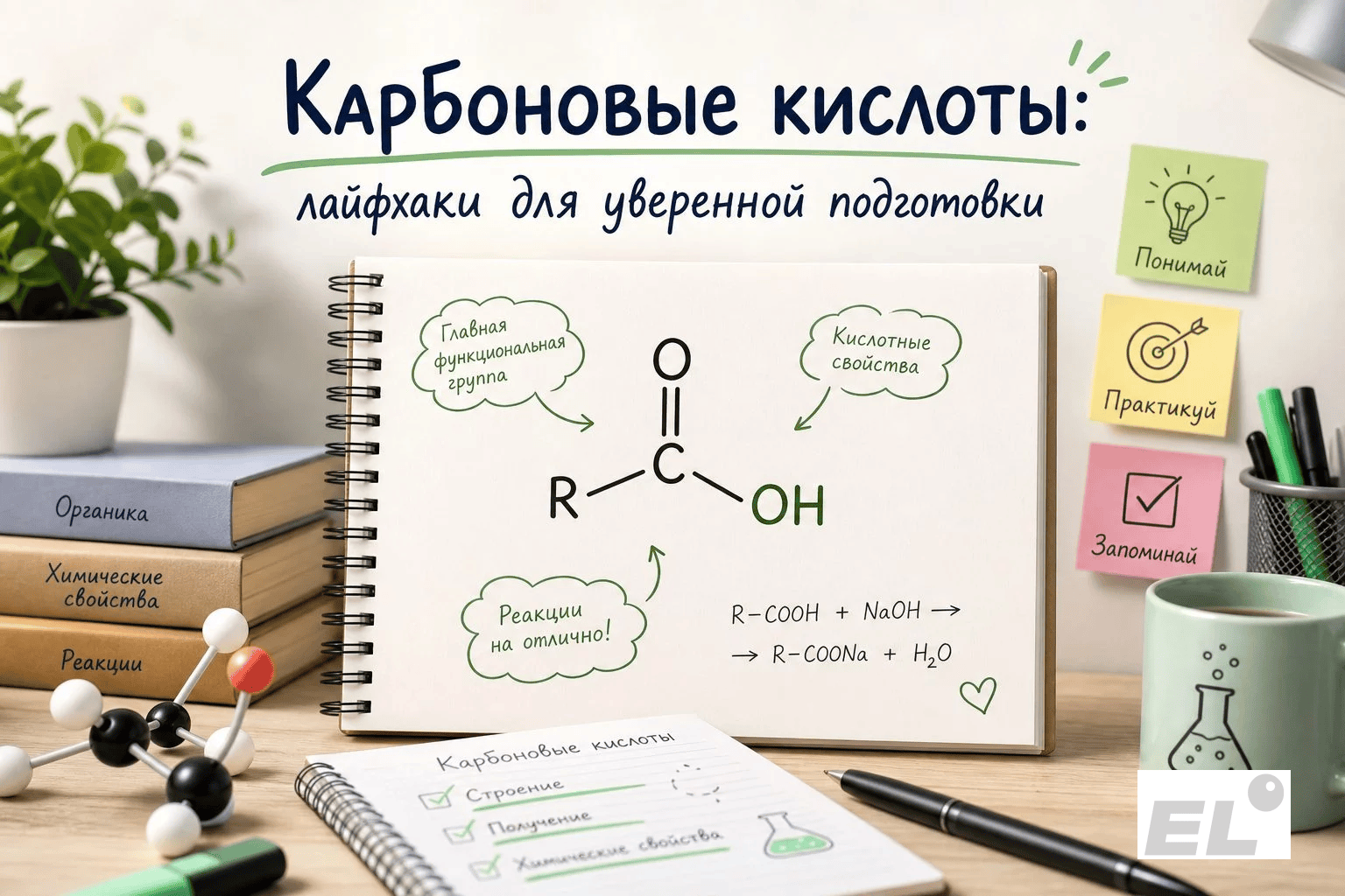 Карбоновые кислоты на ЕГЭ по химии: как решать цепочки без паники