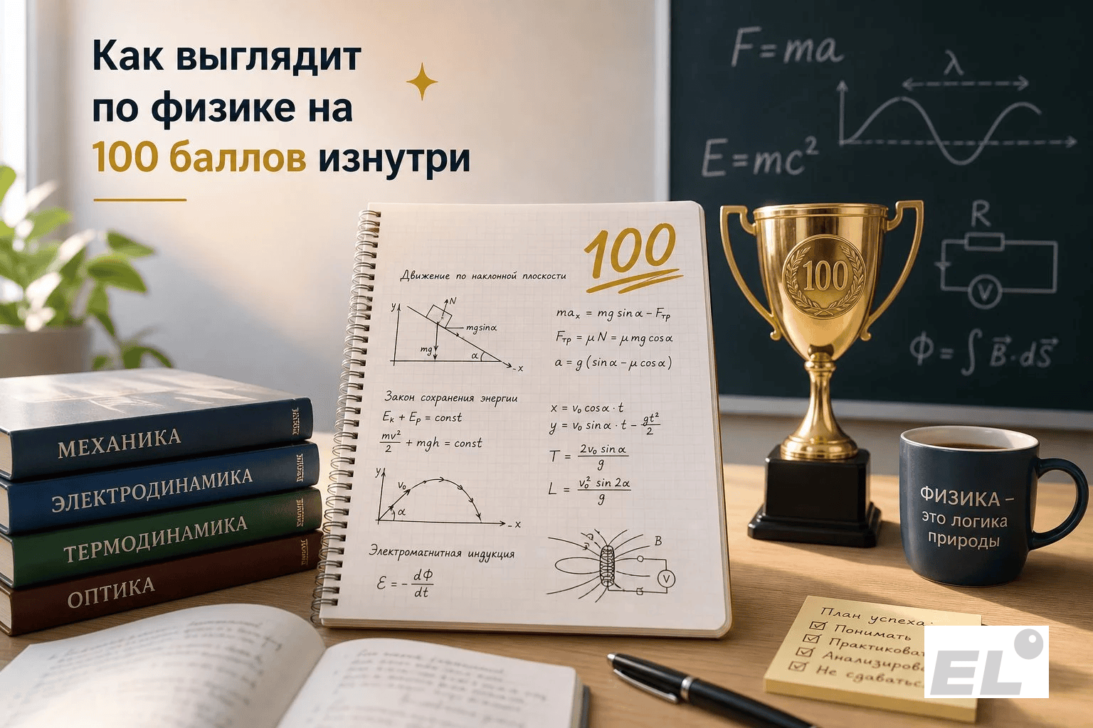 ЕГЭ по физике на 100 баллов: история успеха и план подготовки