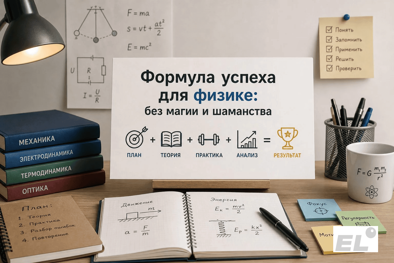 Формула успеха на ЕГЭ по физике: план подготовки без магии
