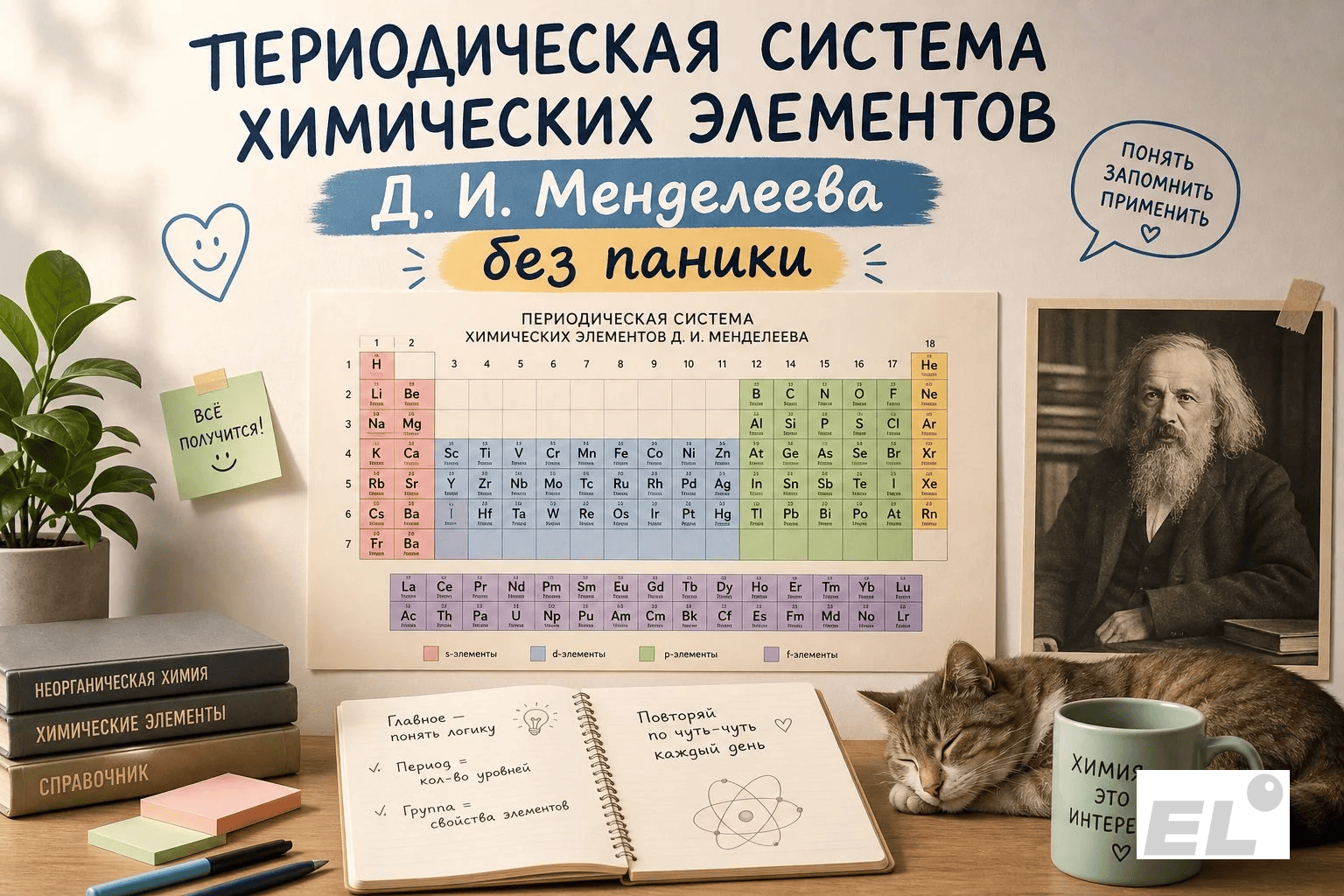 Периодическая система химических элементов на ОГЭ и ЕГЭ: как читать таблицу Менделеева