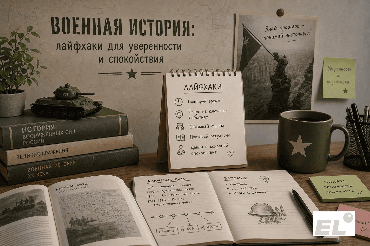 Военная история на ЕГЭ: как запомнить даты и события без зубрёжки