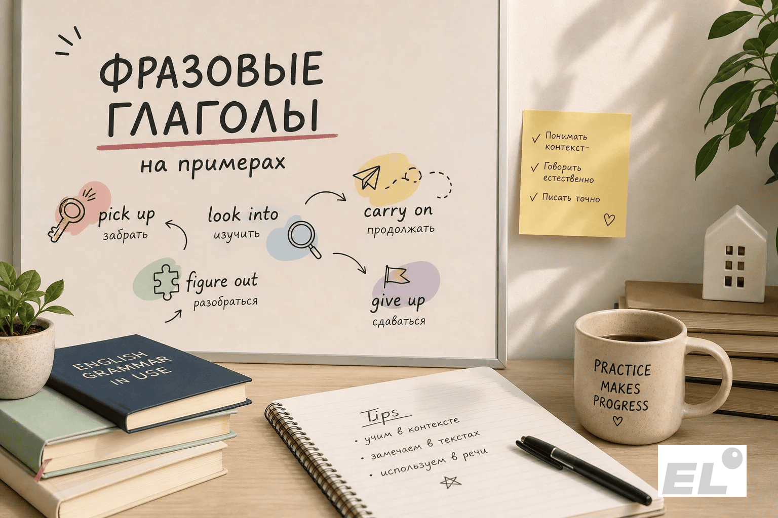 Фразовые глаголы на ЕГЭ по английскому: как не путать значения
