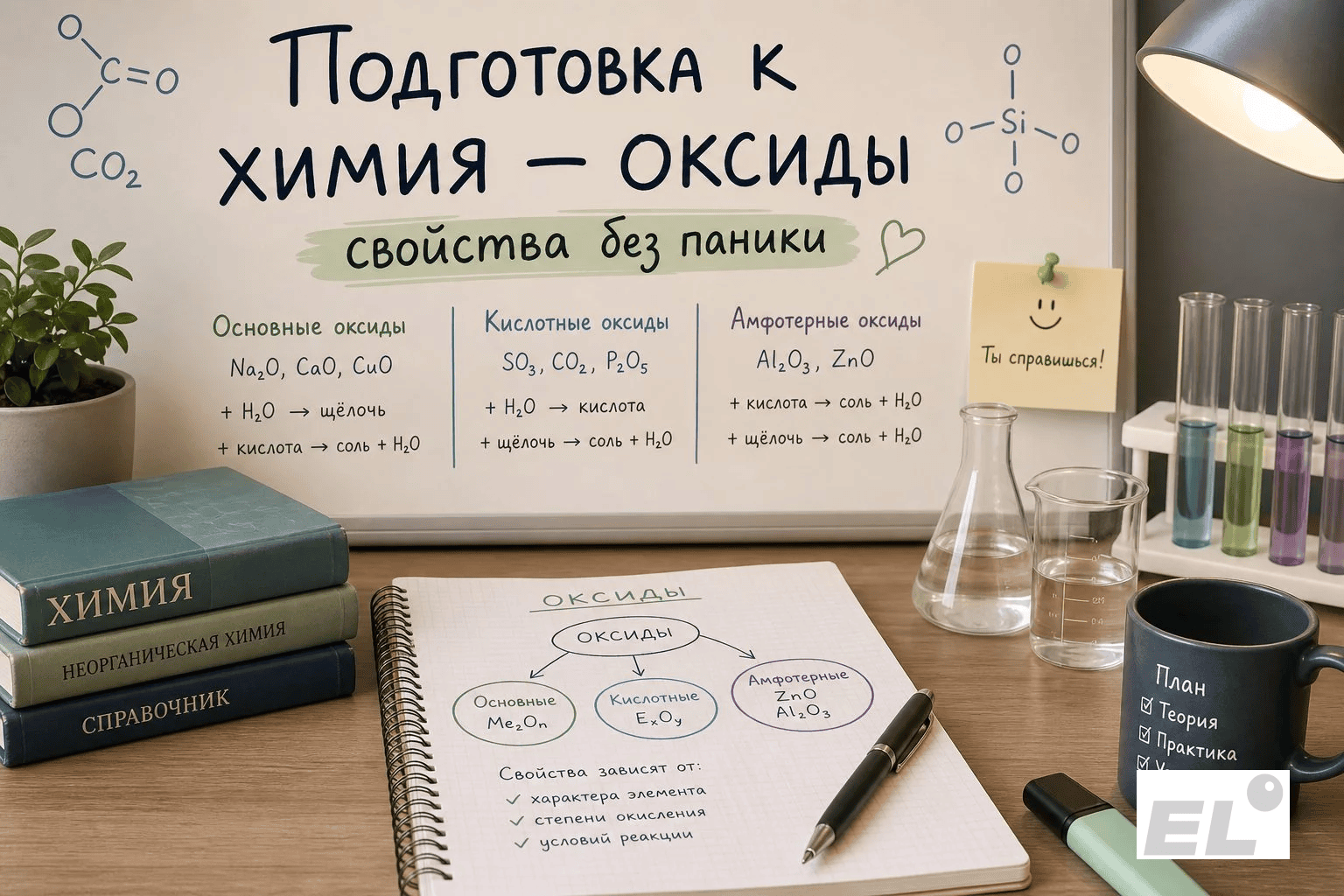 Оксиды: свойства на ЕГЭ по химии — как решать задания без ошибок