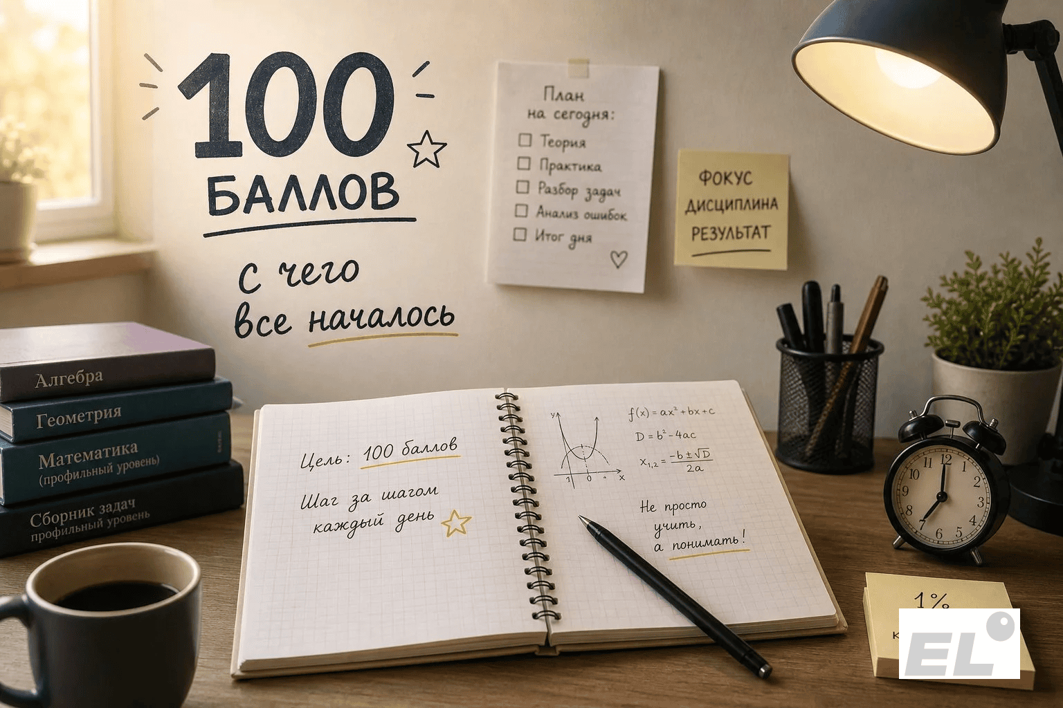 ЕГЭ по профильной математике на 100 баллов: система подготовки без паники