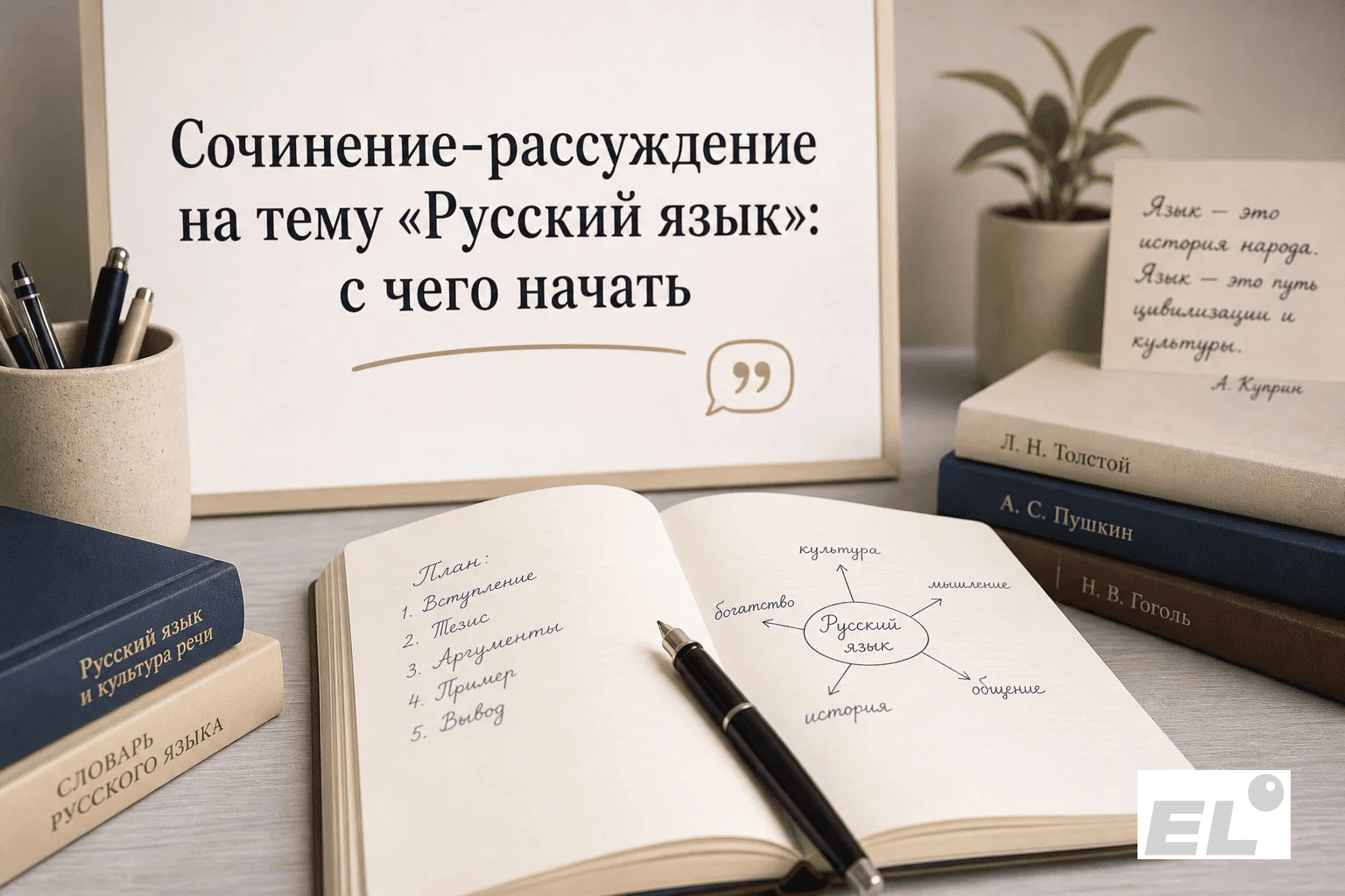 Сочинение-рассуждение на тему «Русский язык»: как писать без ошибок
