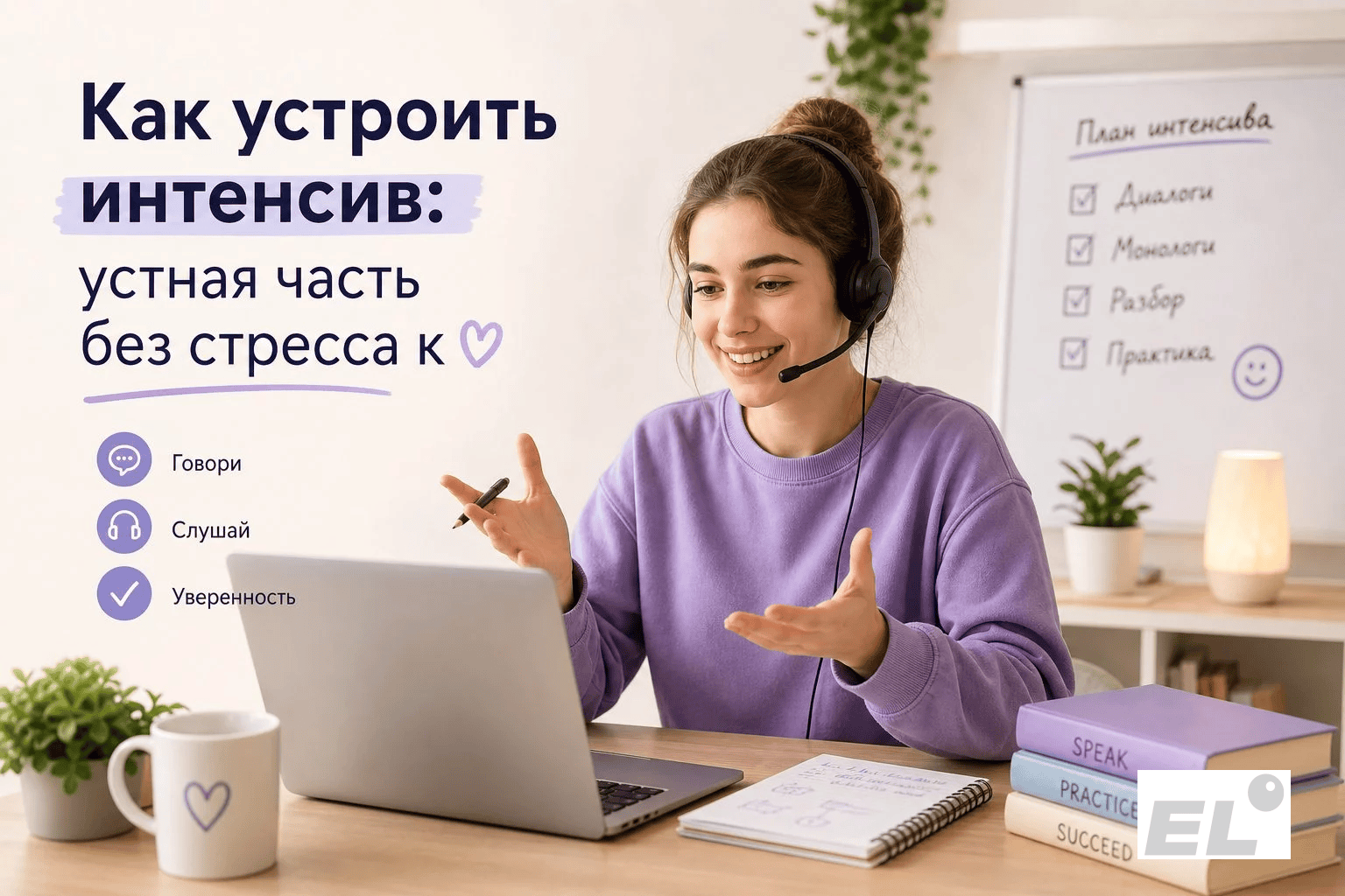 Устная часть ЕГЭ по английскому: интенсив без стресса за неделю