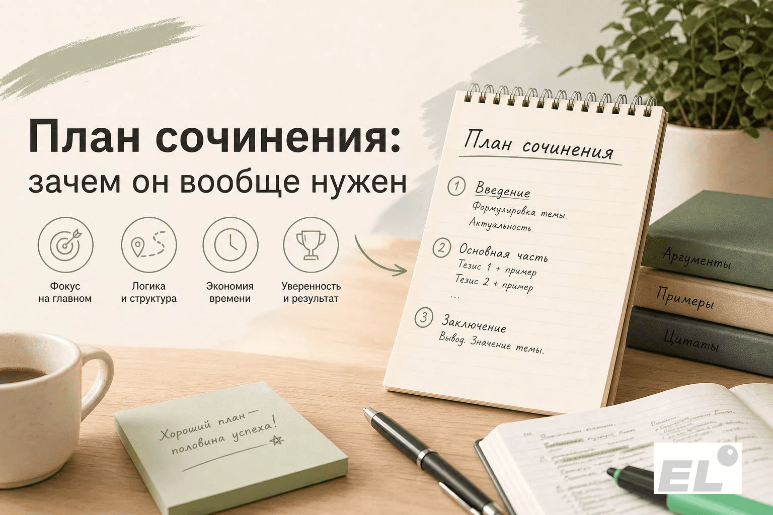 План сочинения для ЕГЭ: как писать без ошибок и паники