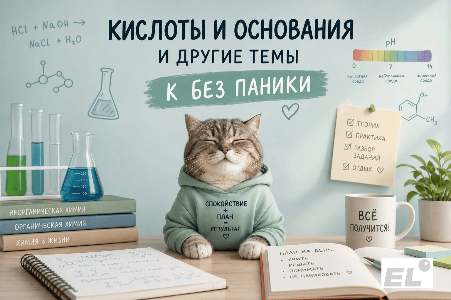 Кислоты и основания на ЕГЭ по химии: как решать задачи без ошибок