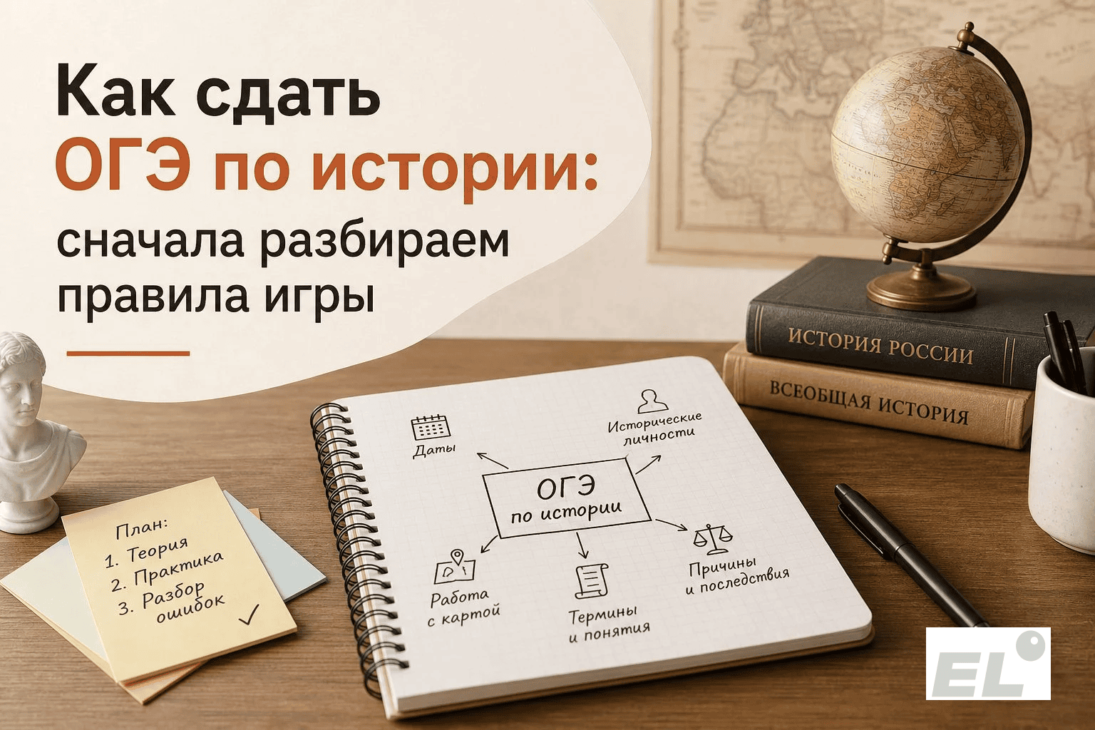 Как сдать ОГЭ по истории: план подготовки без паники