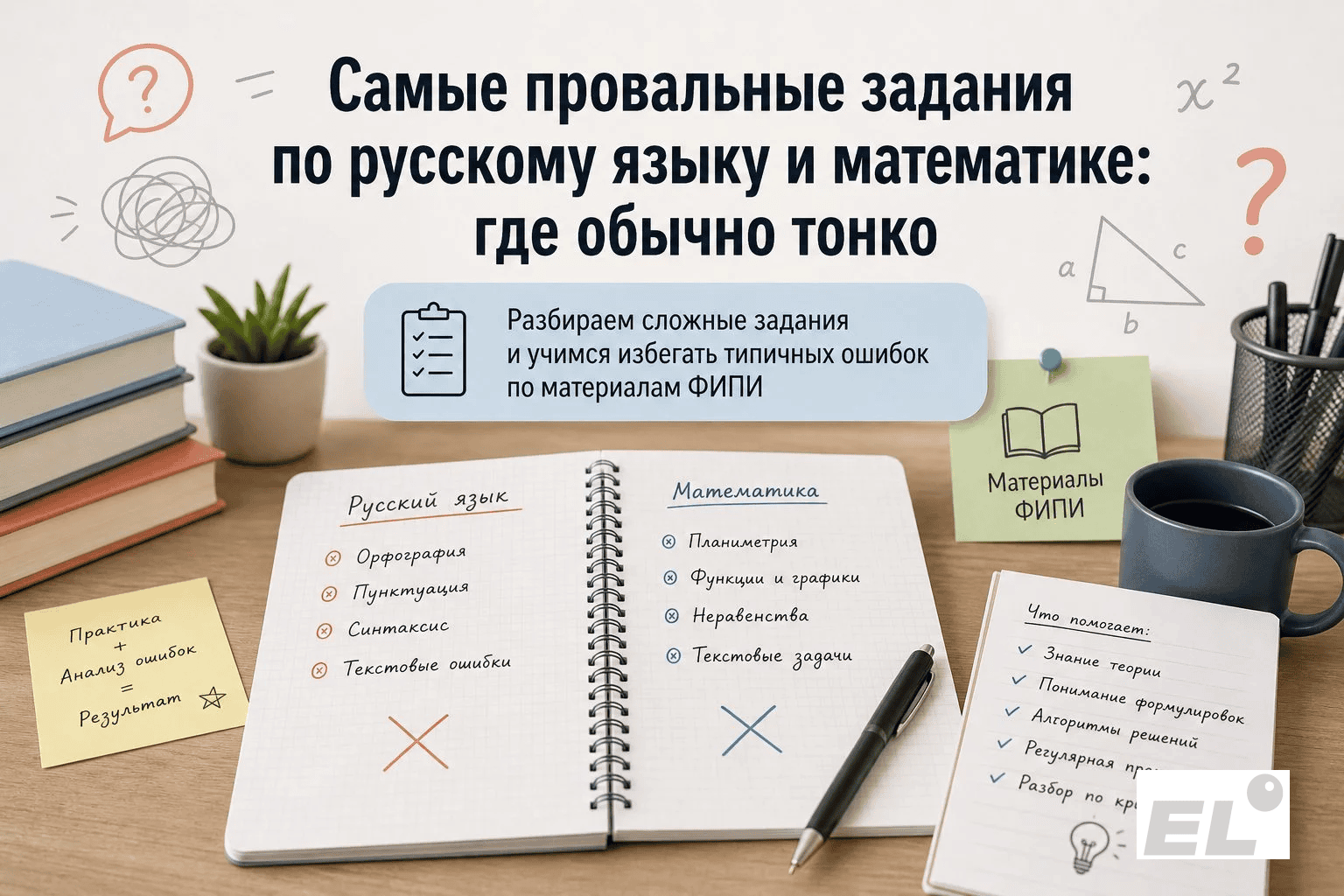 Самые провальные задания ЕГЭ по математике и русскому: как не терять баллы