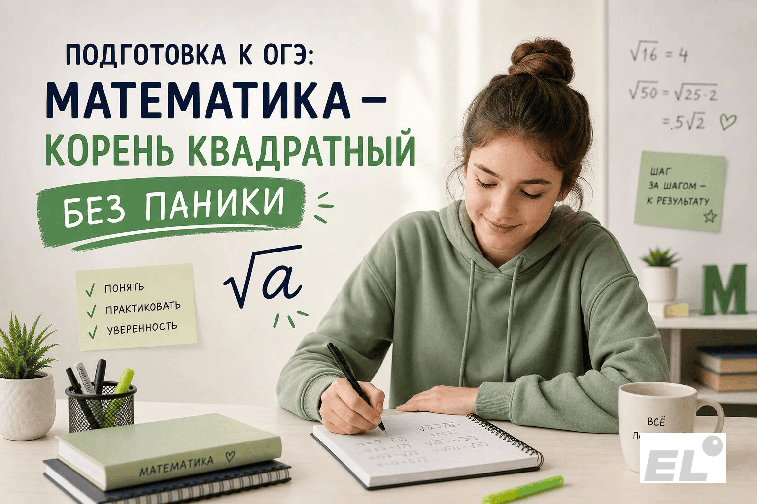 Квадратный корень ОГЭ: как решать уравнения, преобразования и не терять баллы