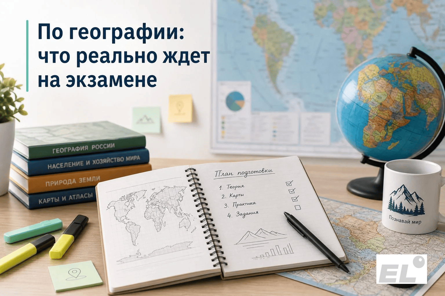 Подготовка к ЕГЭ по географии: от демоверсии ФИПИ до 80+ баллов за 3 месяца