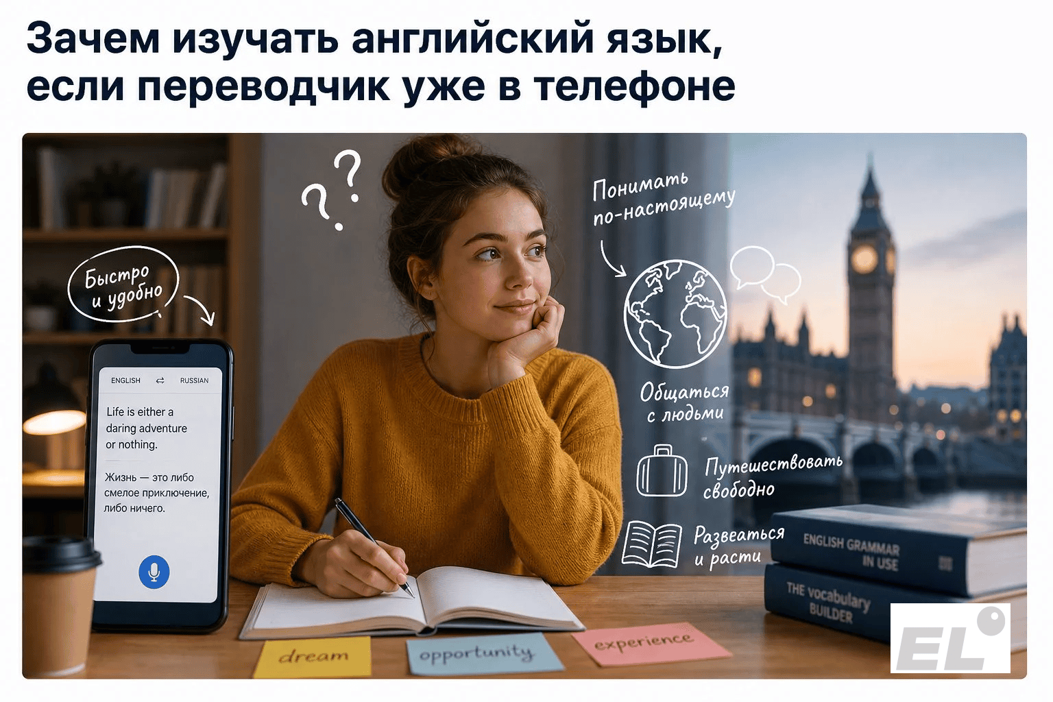 Зачем учить английский язык в 2026: 5 причин начать прямо сейчас