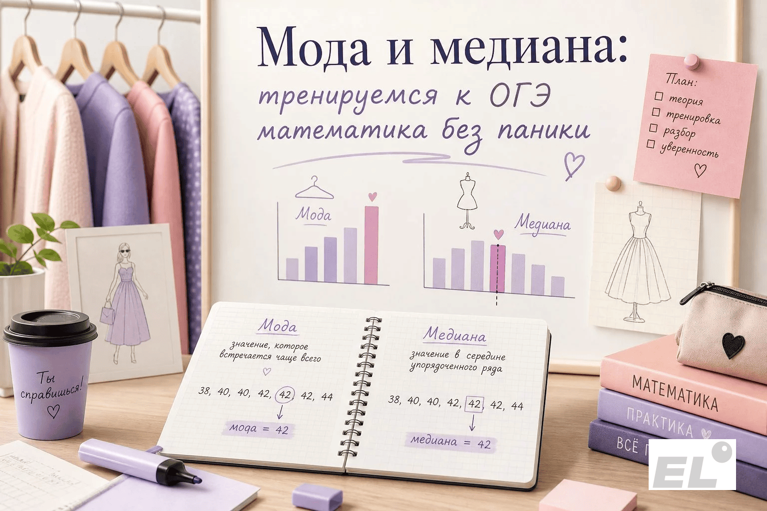 Мода и медиана на ОГЭ по математике: как не потерять баллы на статистике