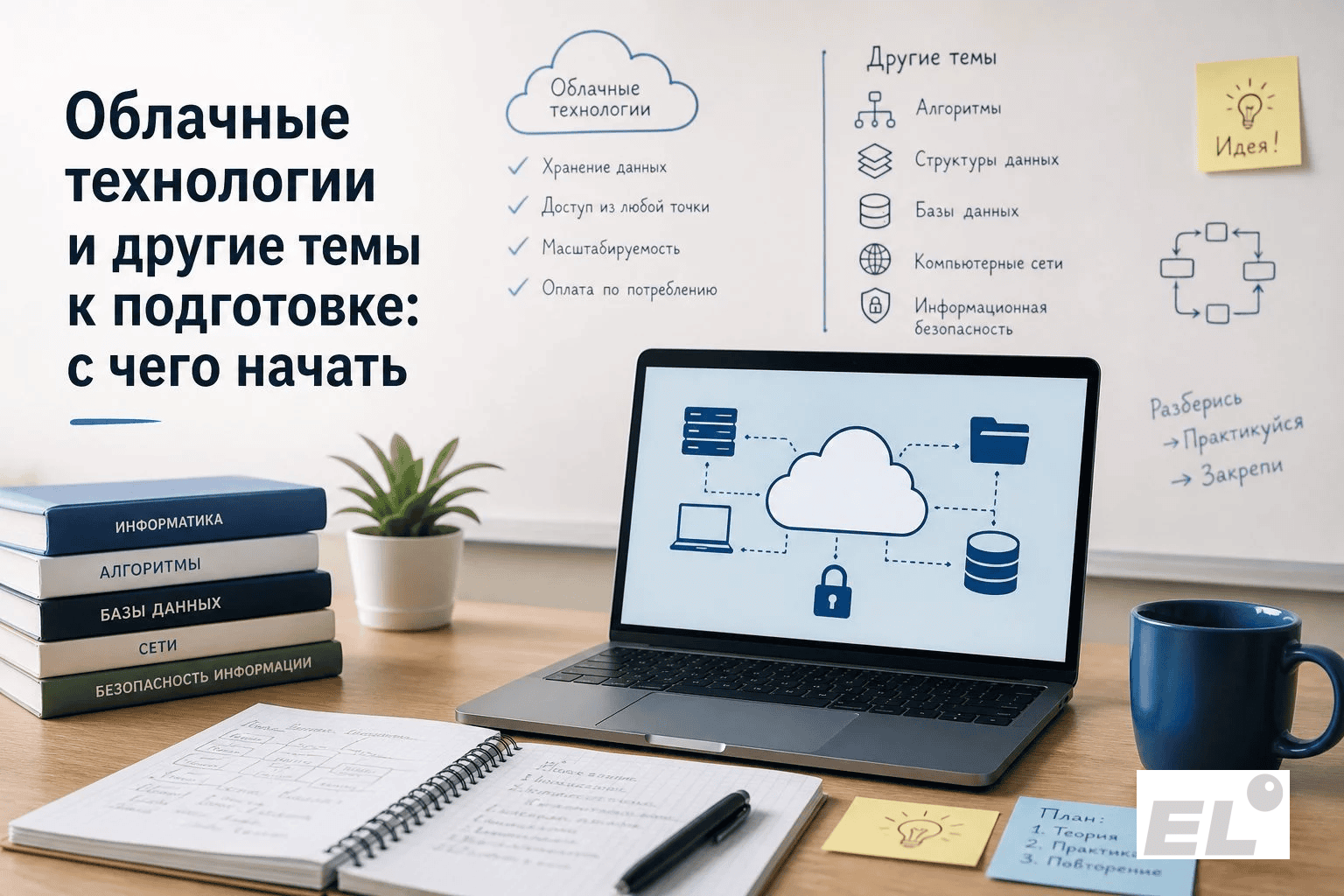 Облачные технологии ЕГЭ информатика: разбор сетей, баз данных и кодирования