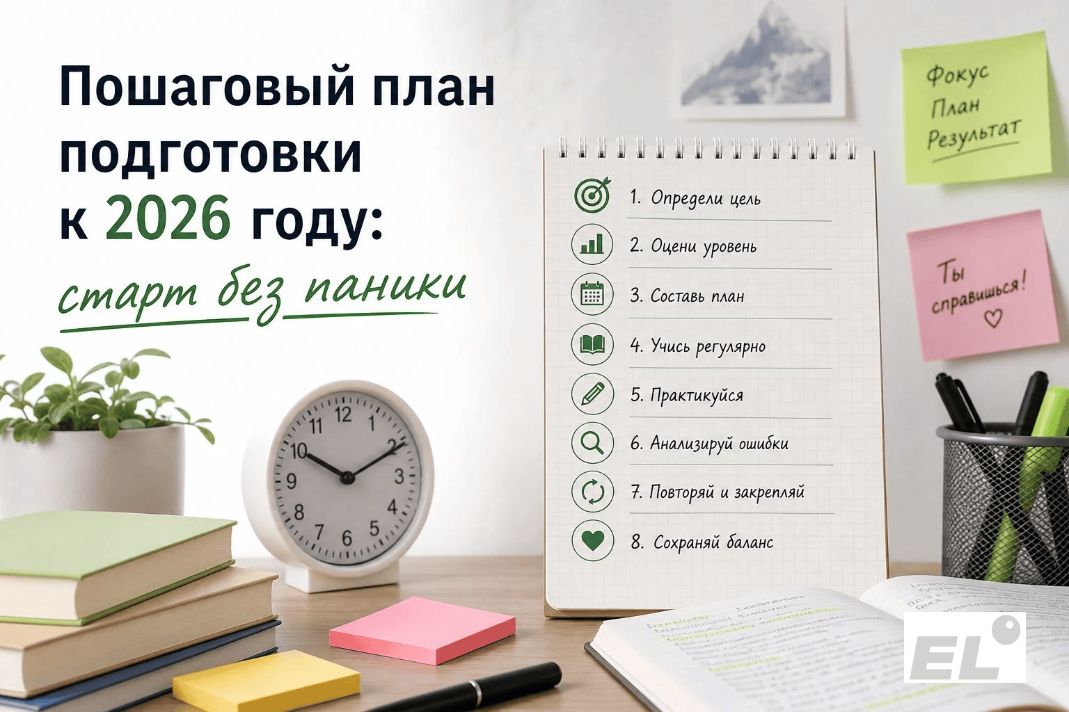 Пошаговый план подготовки к ЕГЭ 2026: с чего начать и как не выгореть