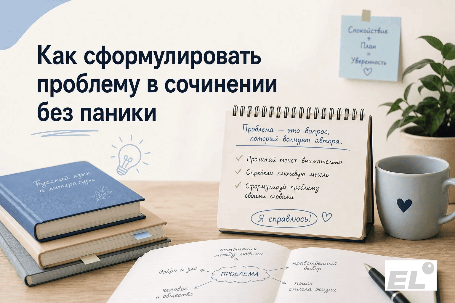 Сформулировать проблему в сочинении ЕГЭ: пошаговый алгоритм с примерами