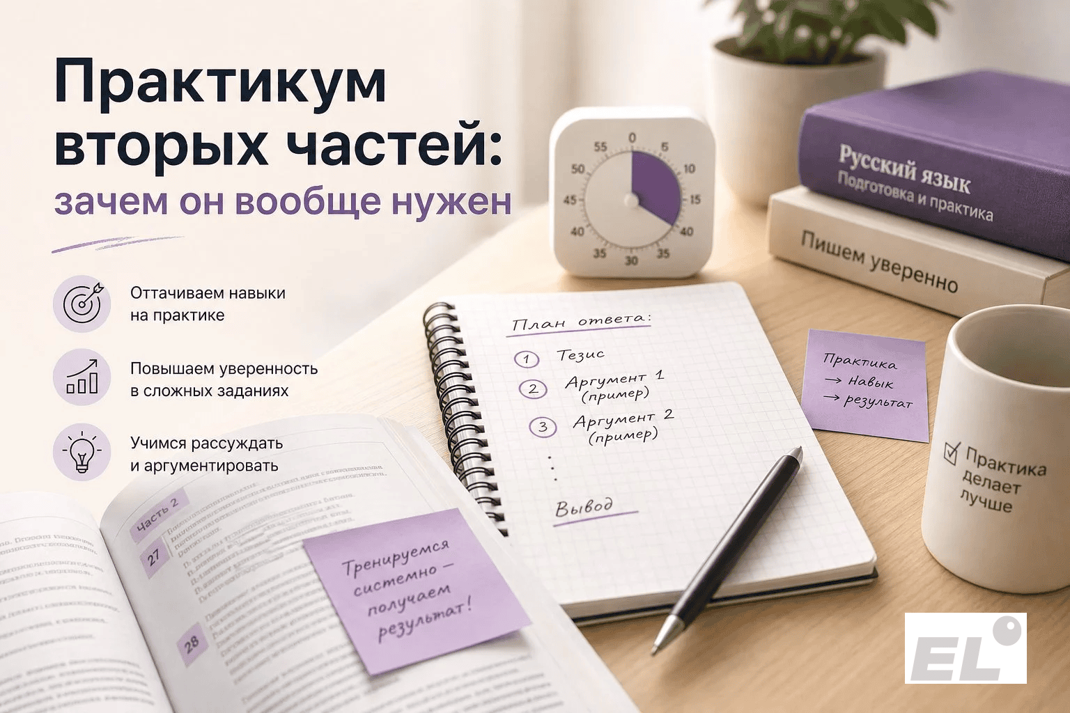 Вторая часть ЕГЭ подготовка: как писать развёрнутые ответы без паники