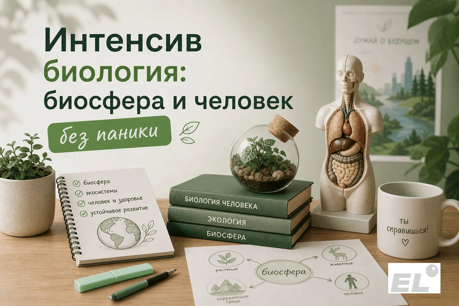 Биосфера и человек на ЕГЭ по биологии: от Вернадского до антропогенного фактора