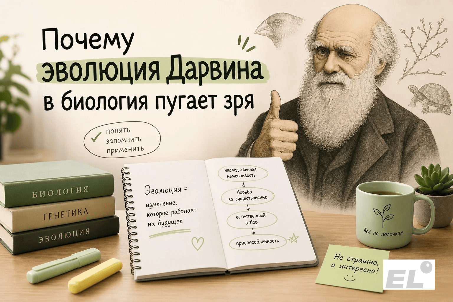 Эволюция Дарвина ЕГЭ биология: гайд по отбору и видообразованию