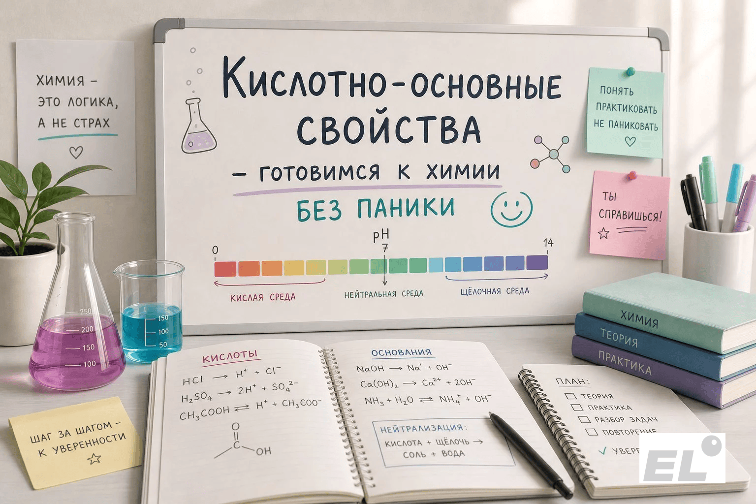 Кислотно‑основные свойства — готовимся к ЕГЭ по химии