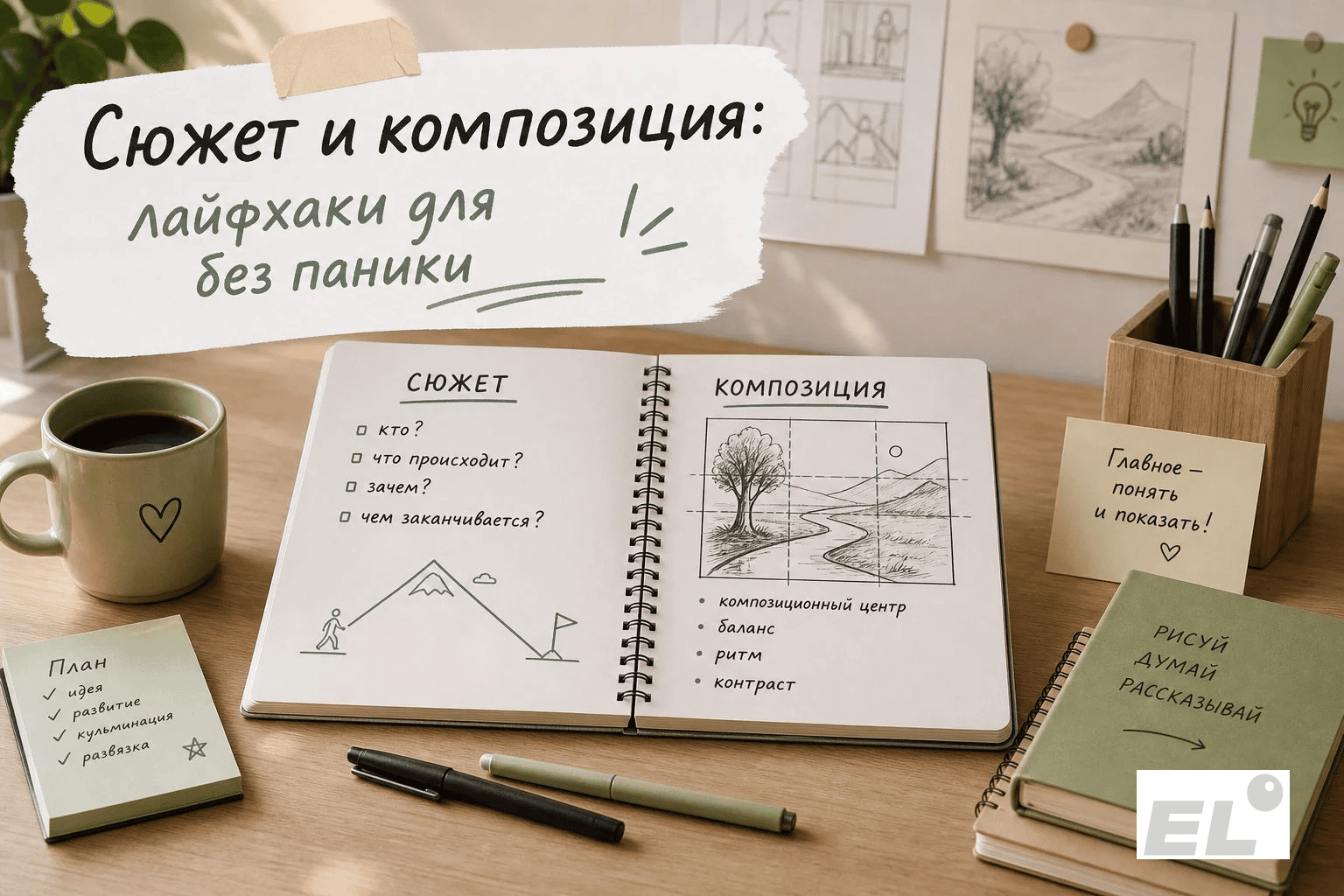 Сюжет и композиция ЕГЭ: лайфхаки для сочинения без паники