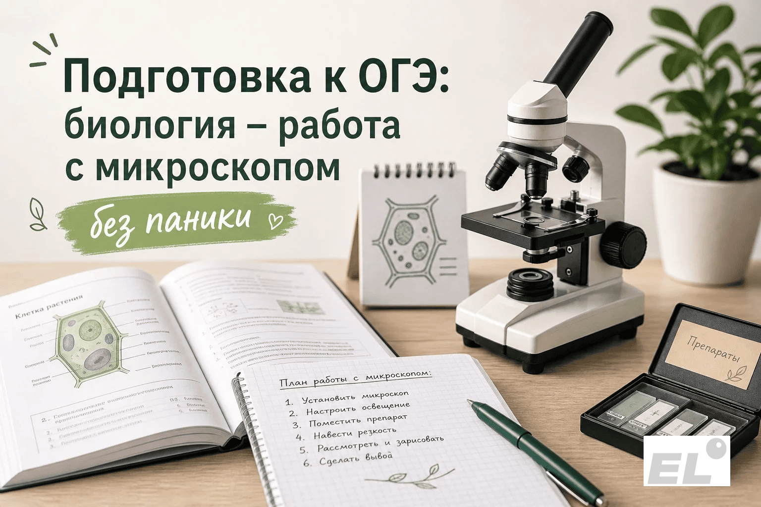 Микроскоп в ОГЭ по биологии: полное руководство для подготовки