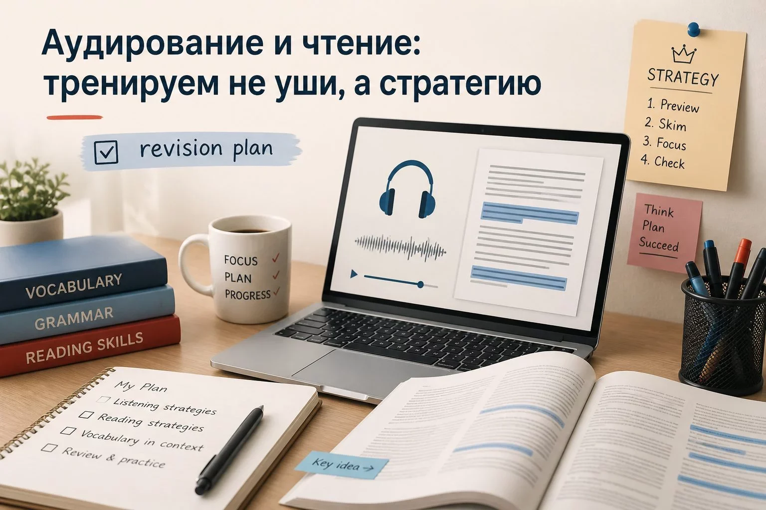 Почему план повторения (revision plan) важнее обычного расписания?Твой мозг устроен хитро. Ты можешь составить красивое...
