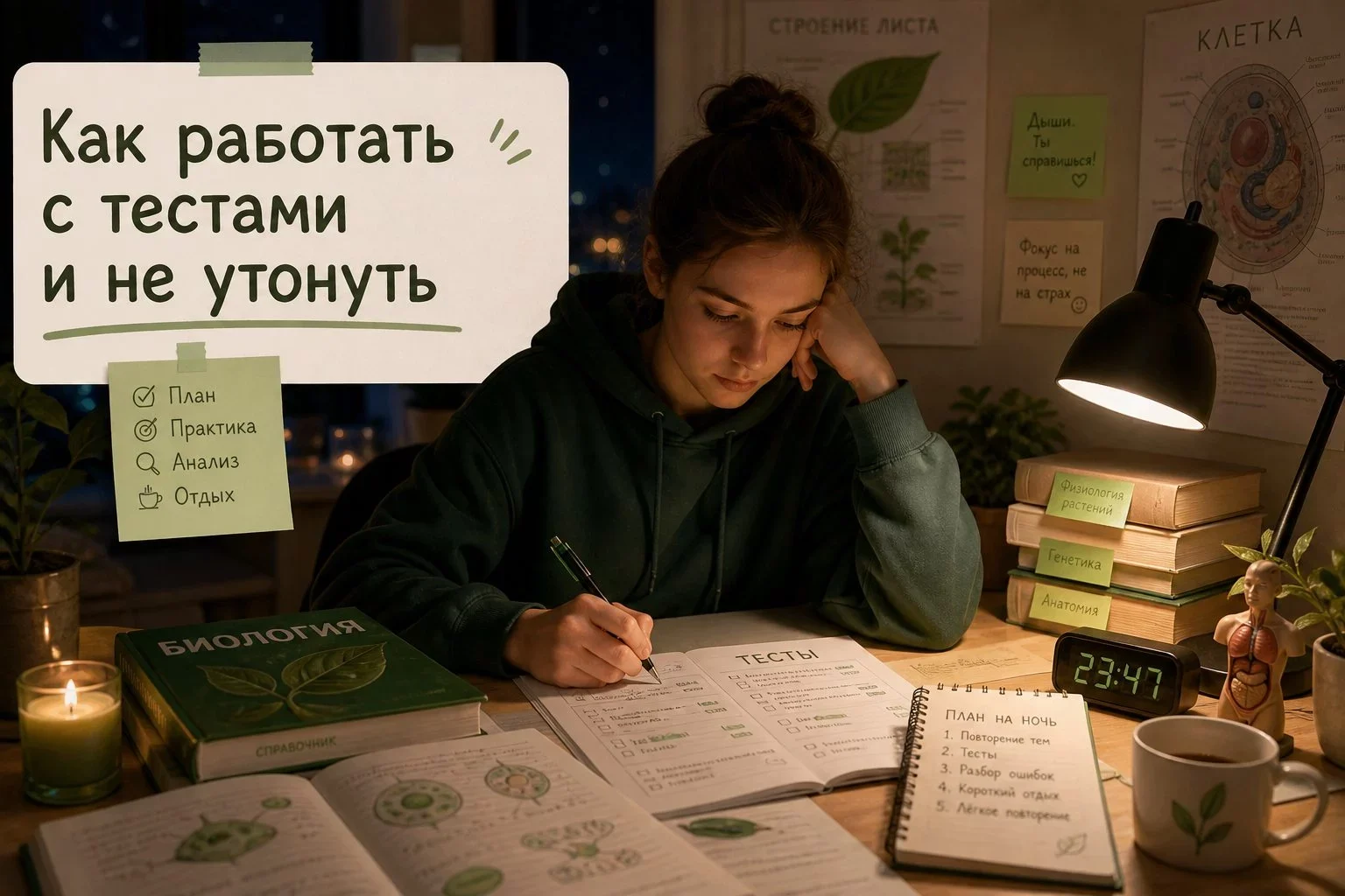 Психологическая подготовка: как превратить волнение в концентрациюПочему паника — главный враг биолога на ЕГЭПри столкновении...