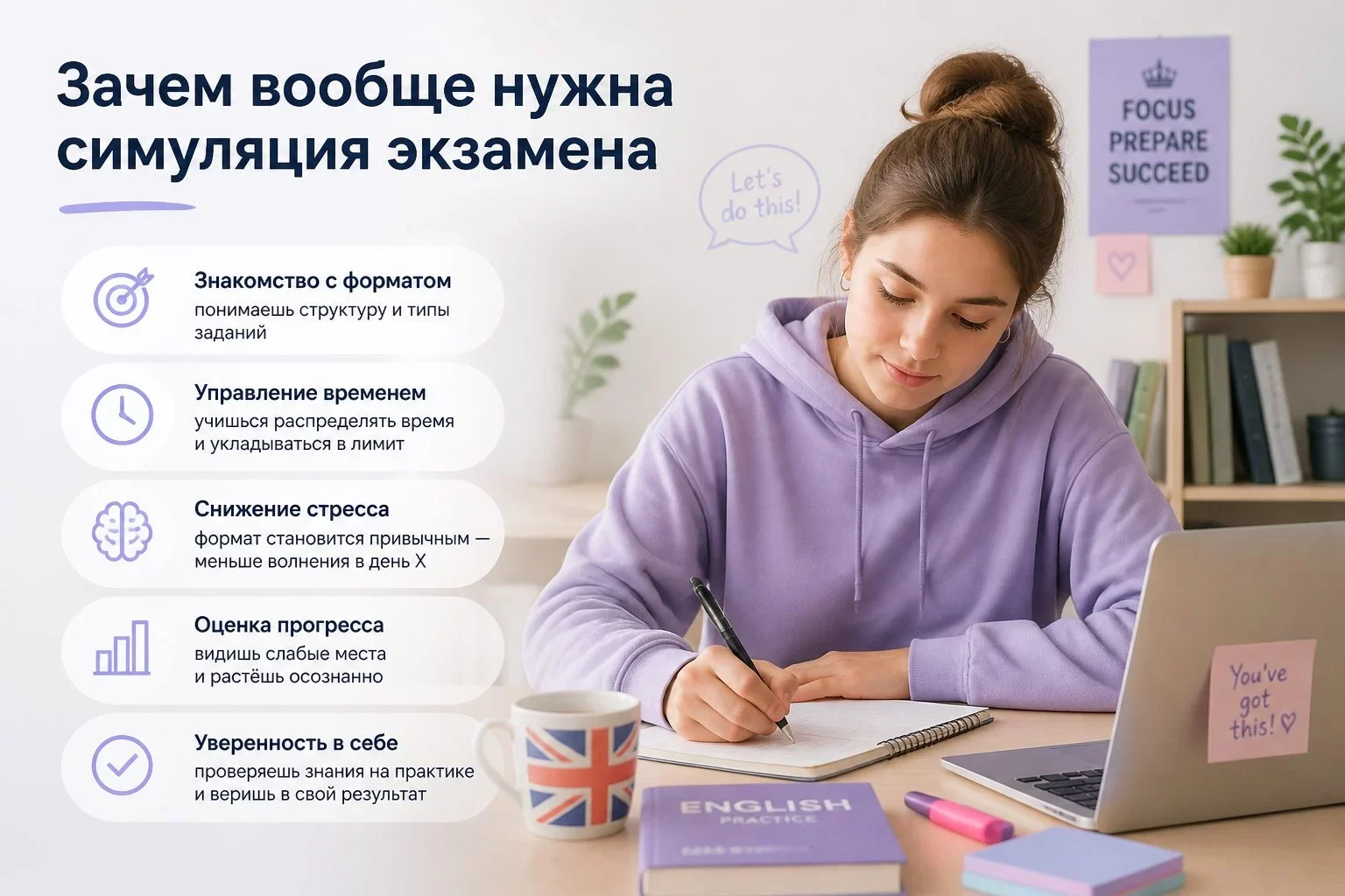 Что такое Exam Simulation и зачем он нужен для сдачи ЕГЭ по английскому языку?Ты наверняка...
