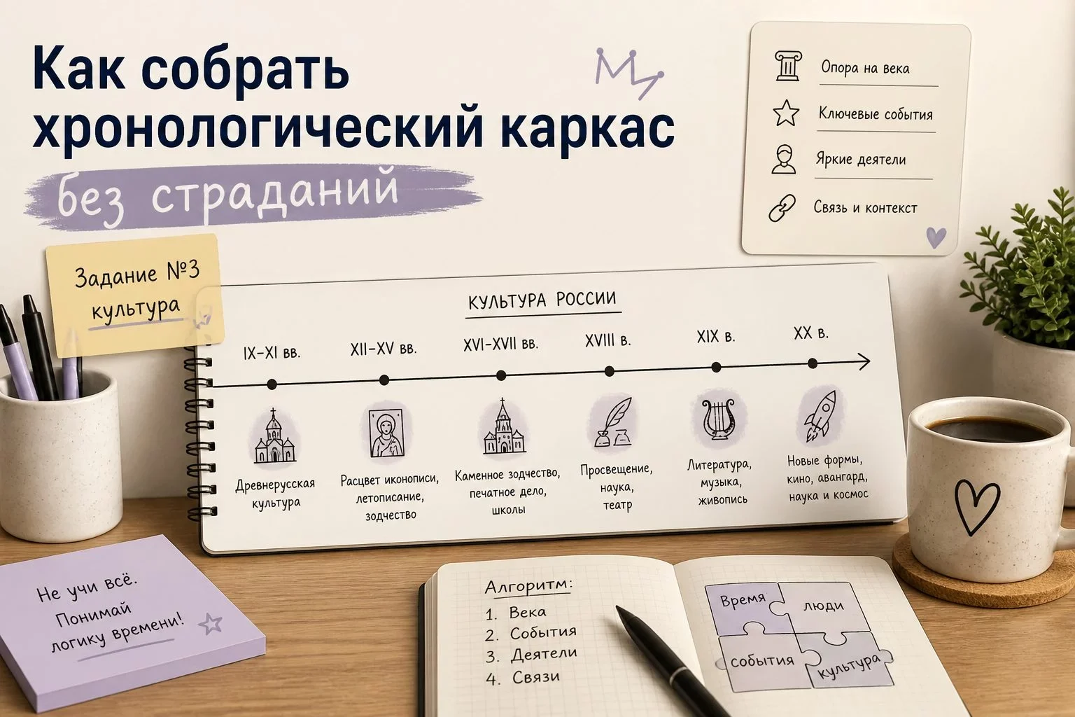 Почему блок «Культура» считается самым сложным в ЕГЭ по истории?На первый взгляд кажется, что культура...