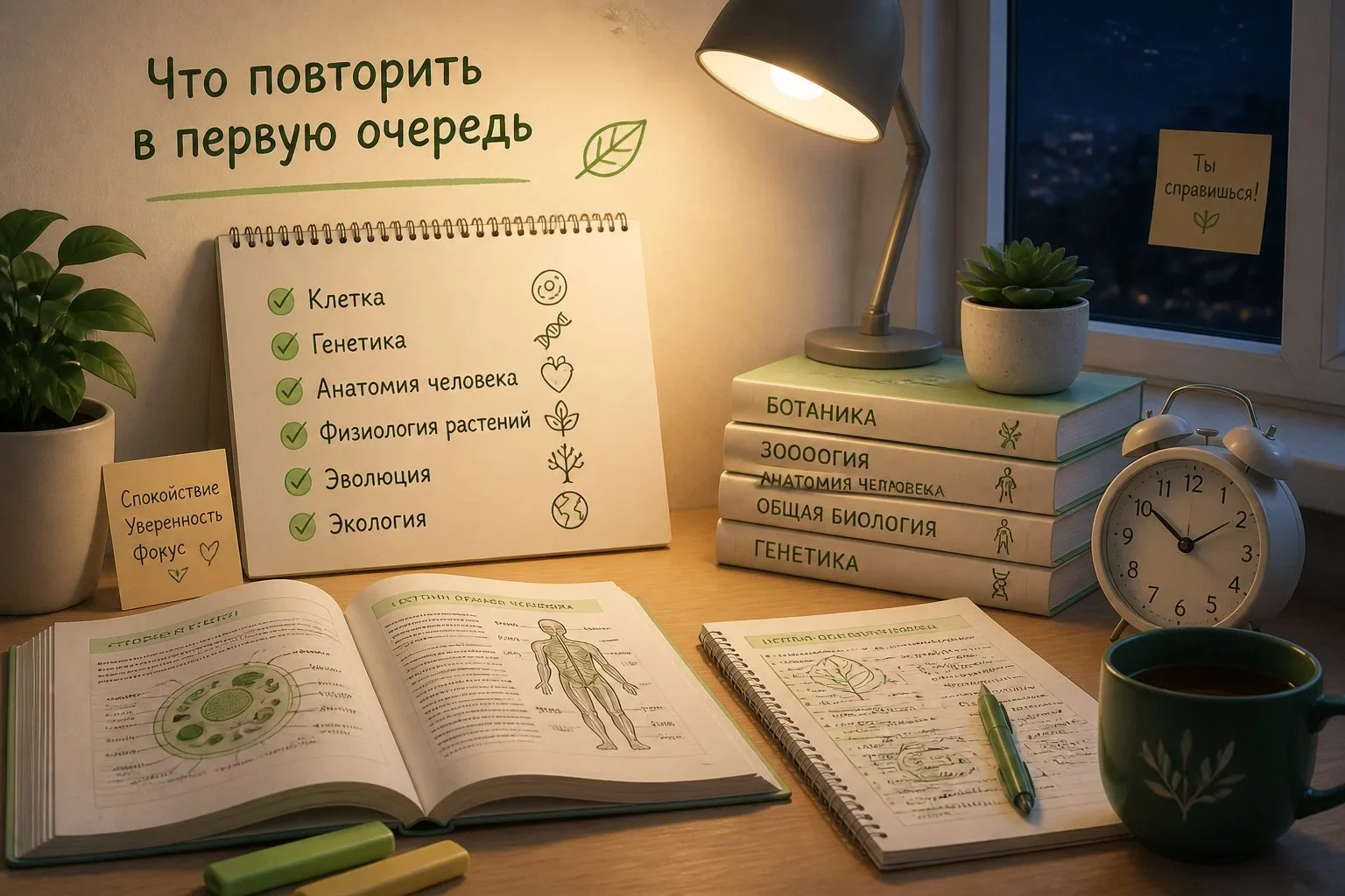 Психологическая подготовка: как превратить волнение в концентрациюПочему паника — главный враг биолога на ЕГЭПри столкновении...