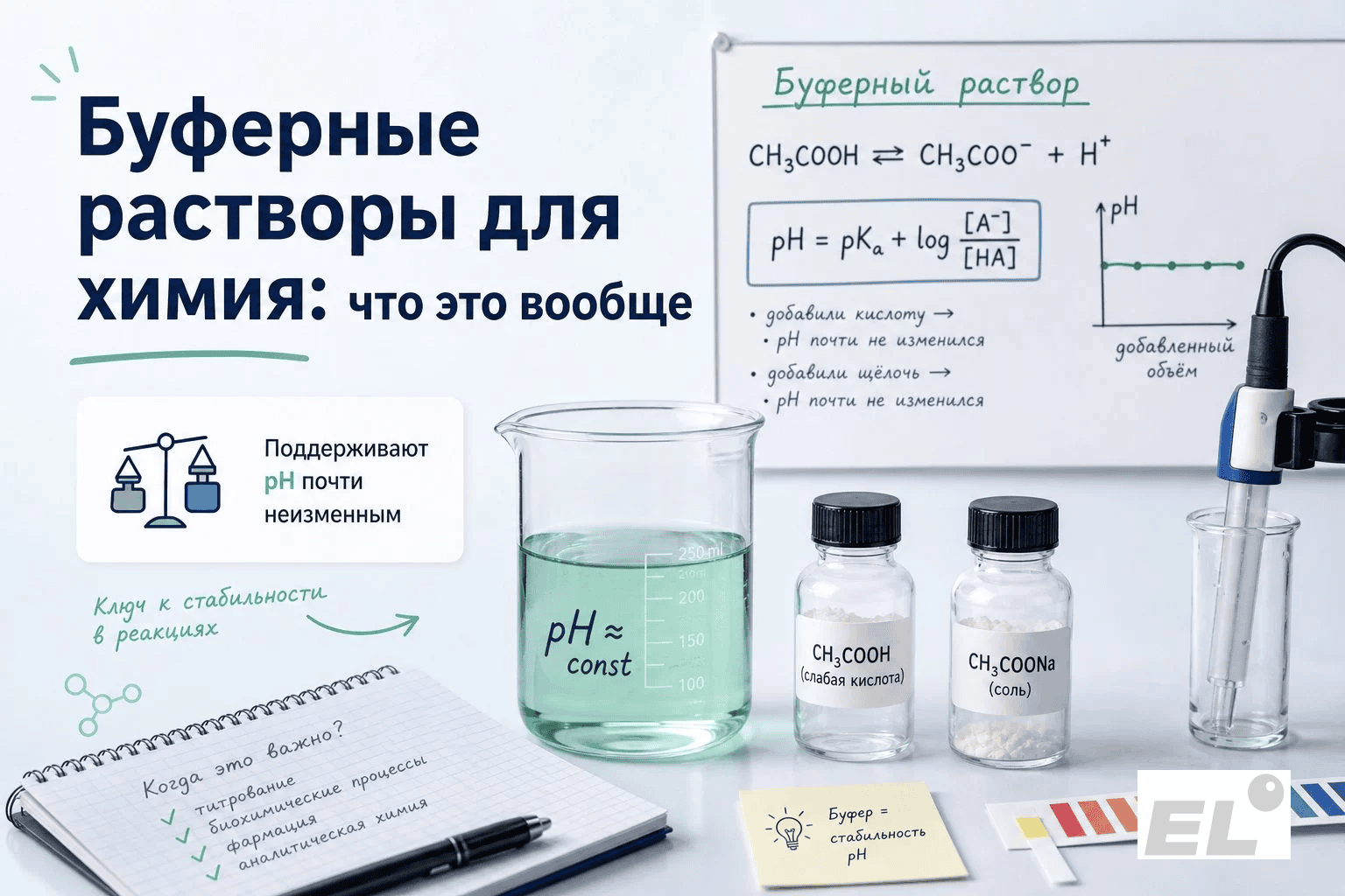 Как понять буферные растворы и решать задачи на ЕГЭ по химии