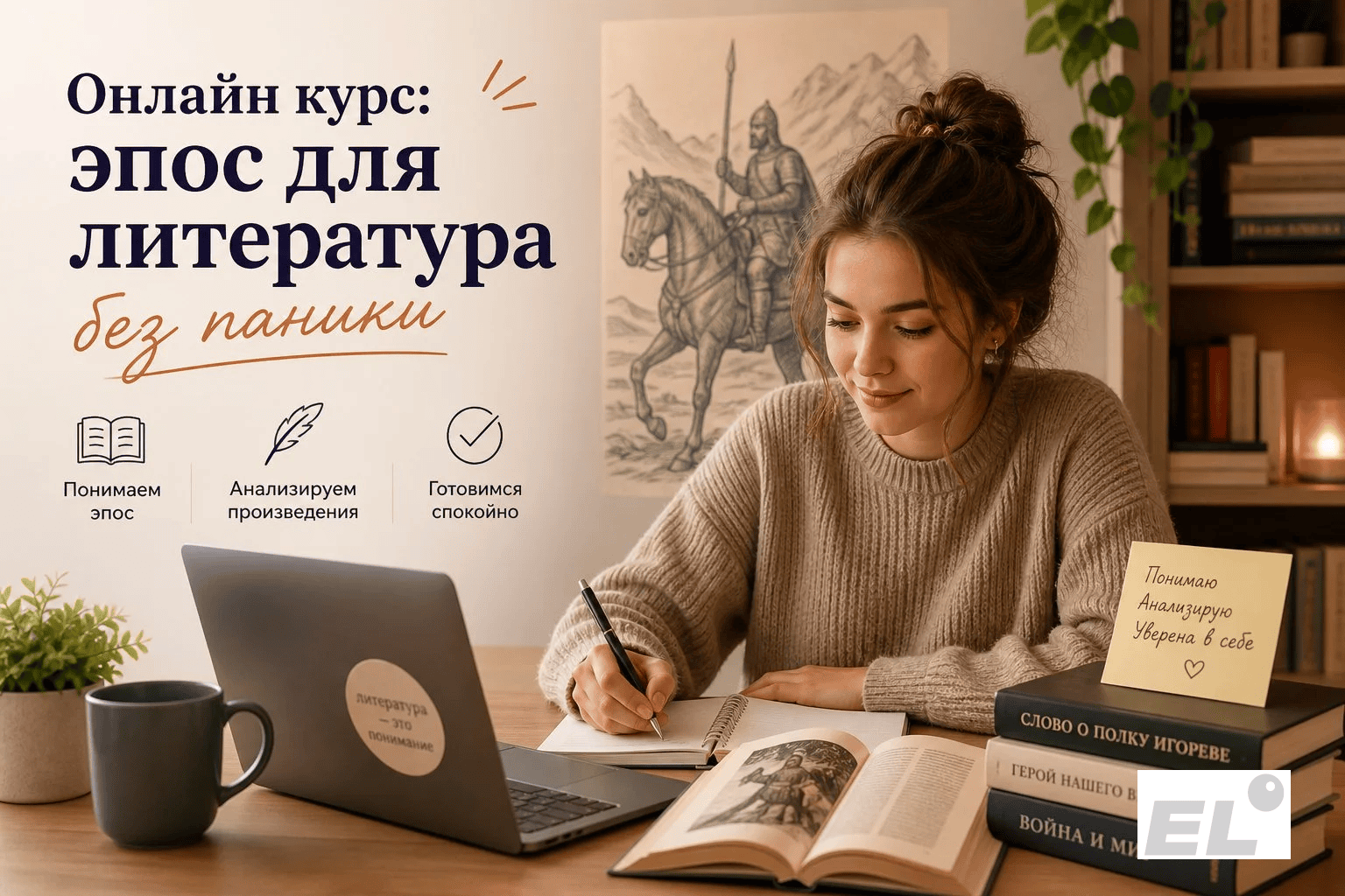 Как онлайн-курс по эпосу помогает сдать ЕГЭ по литературе на высокий балл
