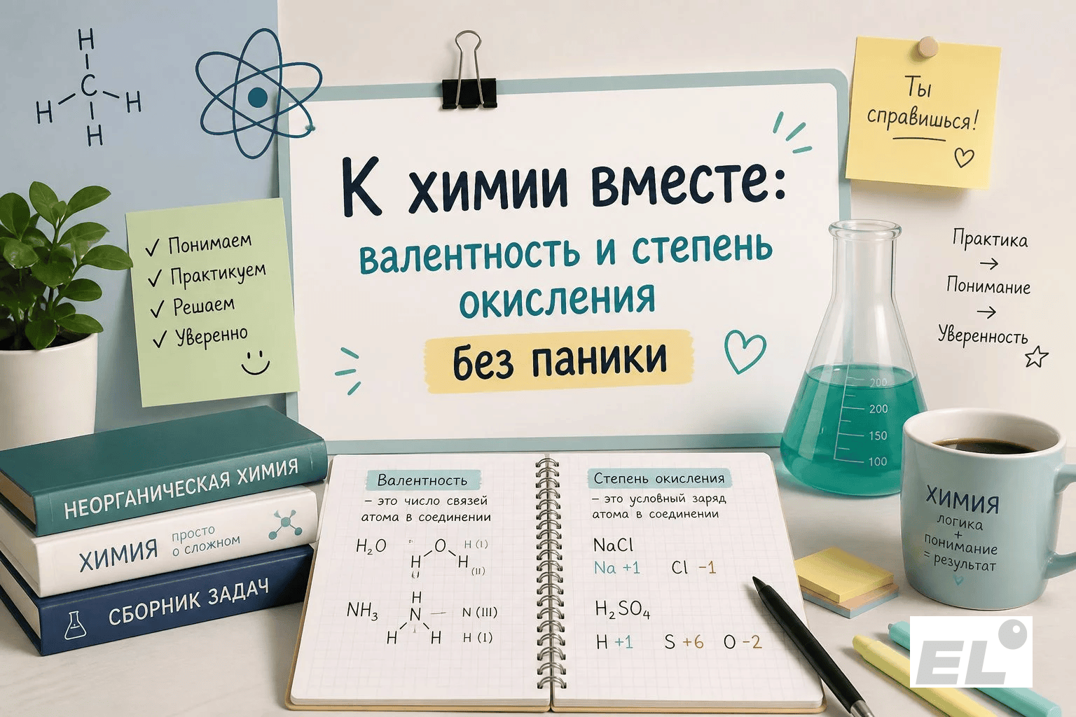 Как перестать путать валентность и степень окисления и решить задание №3 ЕГЭ по химии