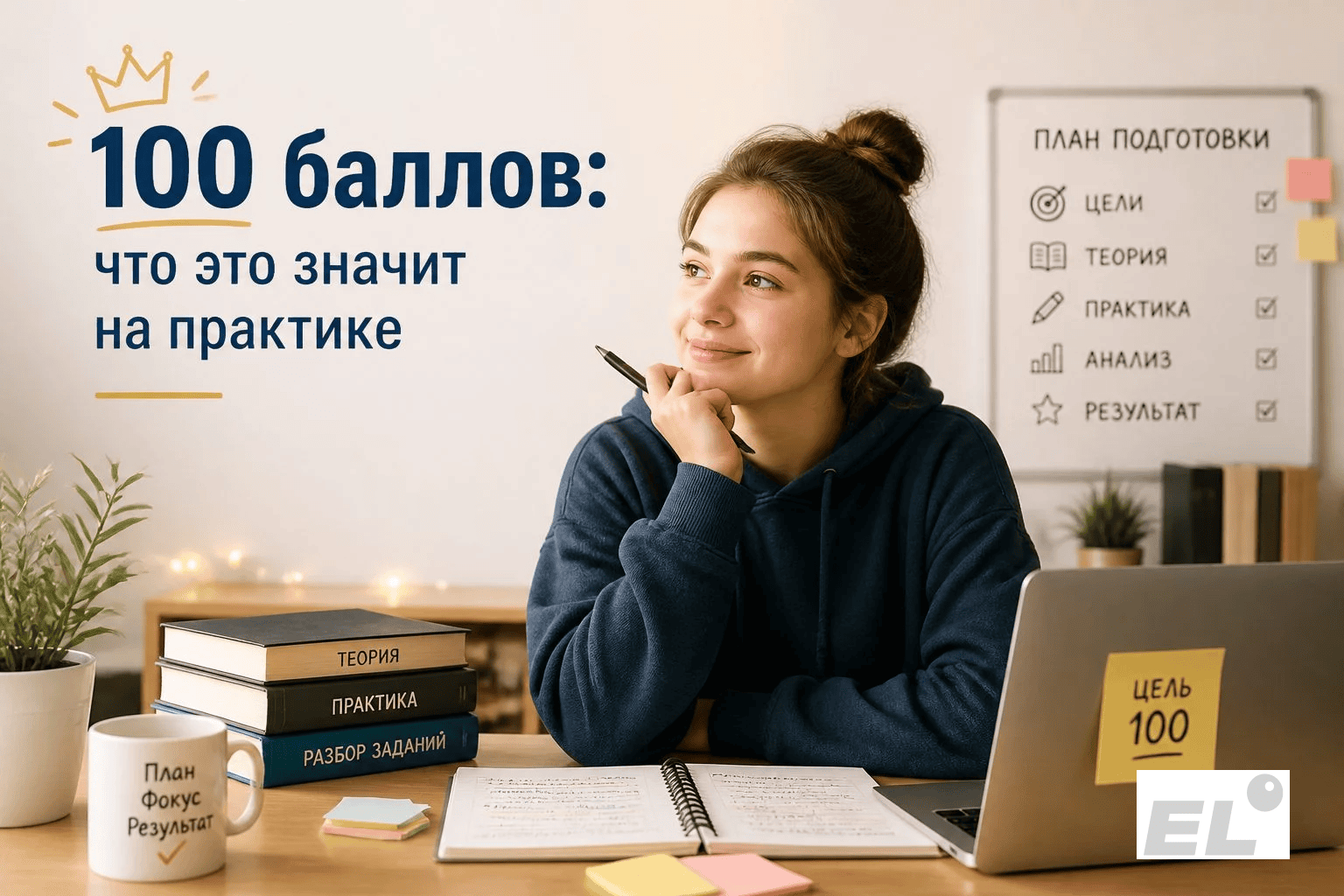 Полный план подготовки к ЕГЭ на 100 баллов: от диагностики до экзамена