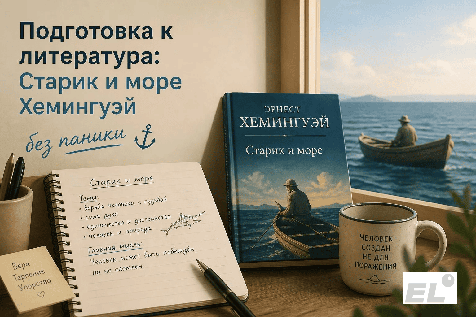 «Старик и море» Эрнеста Хемингуэя: гид по подготовке к ЕГЭ по литературе для глубокого понимания