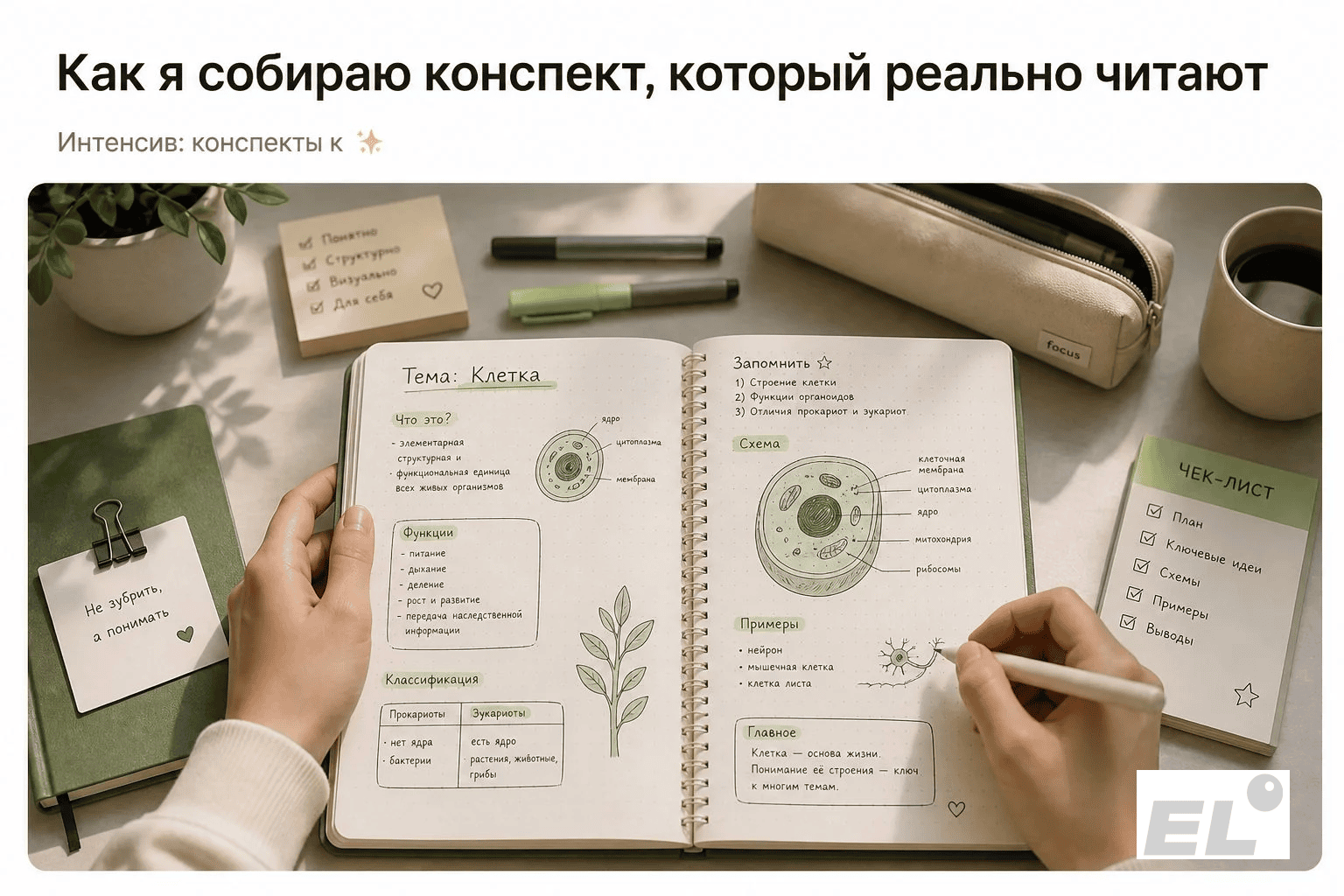 Полное руководство: как создавать и использовать конспекты для подготовки к ЕГЭ