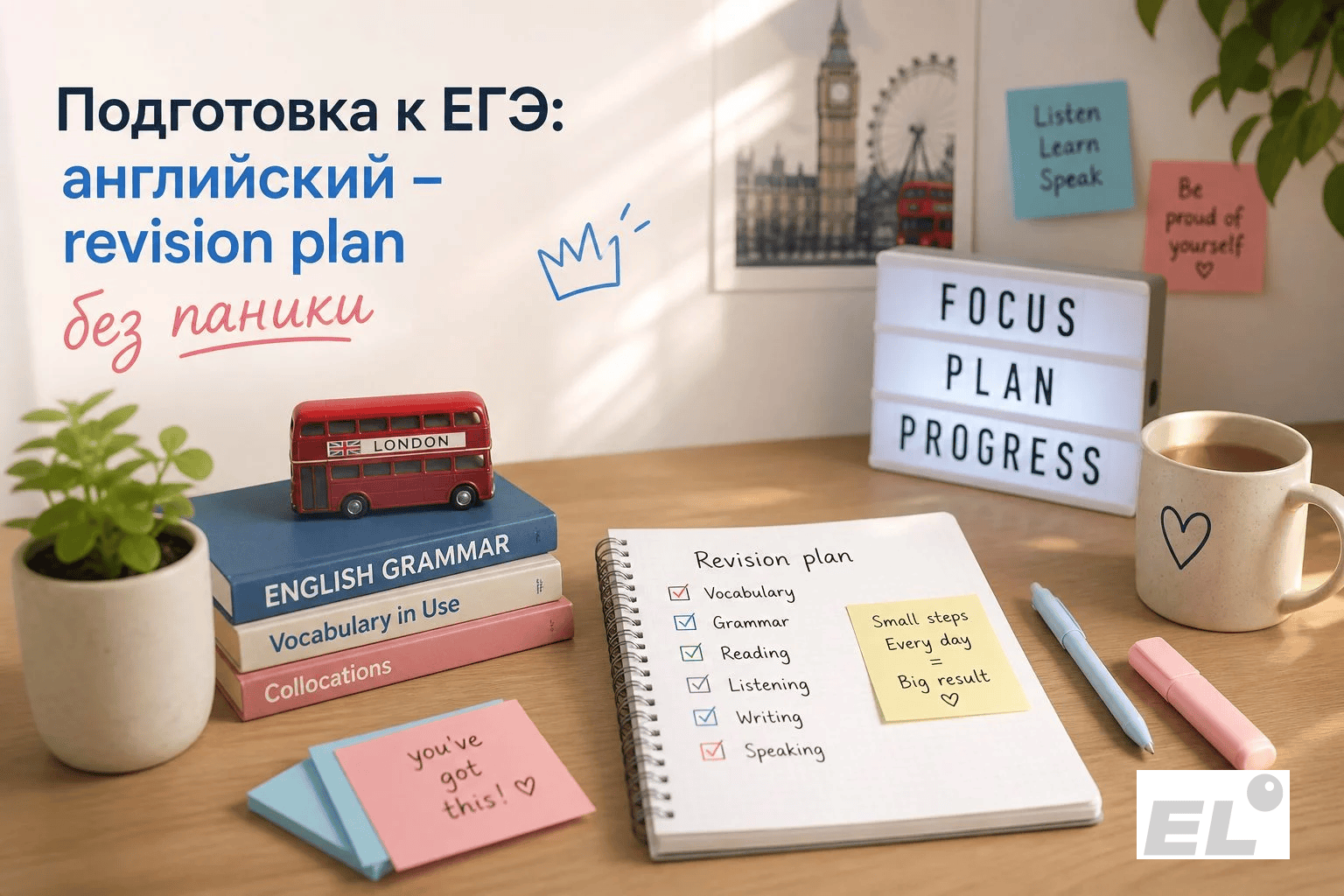 Как составить эффективный Revision Plan для подготовки к ЕГЭ по английскому