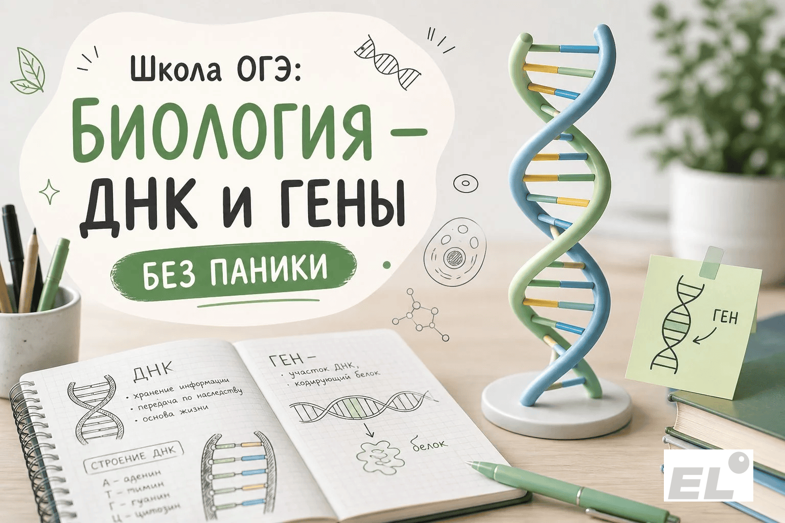 ДНК и гены в биологии: от основ до задач ЕГЭ