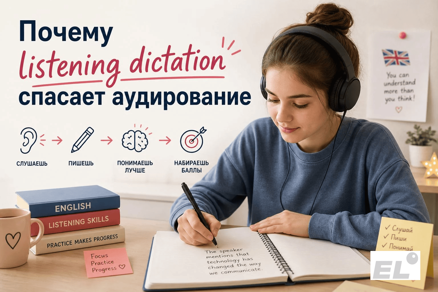 Аудиодиктант как метод подготовки к разделу «Аудирование» на ЕГЭ по английскому