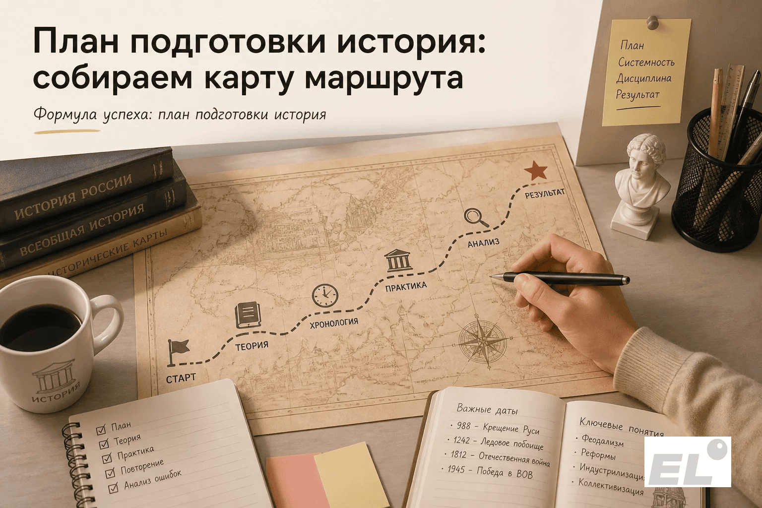 Полное руководство по подготовке к ЕГЭ по истории: от нуля до высокого балла