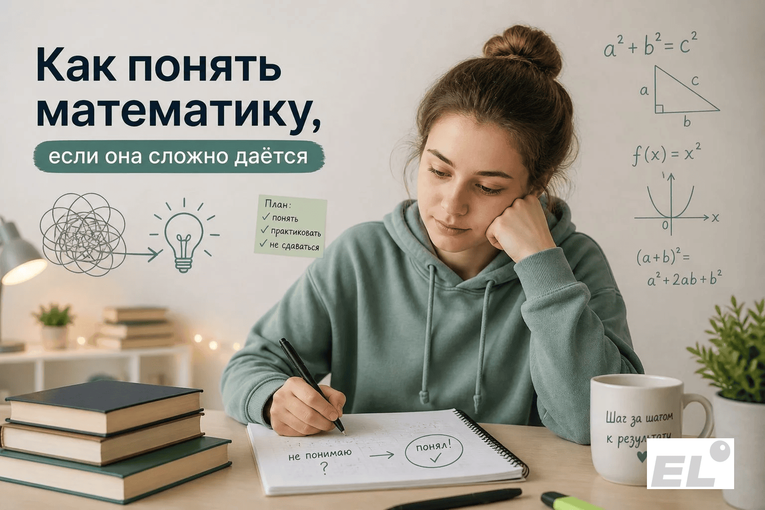 Математика без страха: учимся понимать, а не зубрить