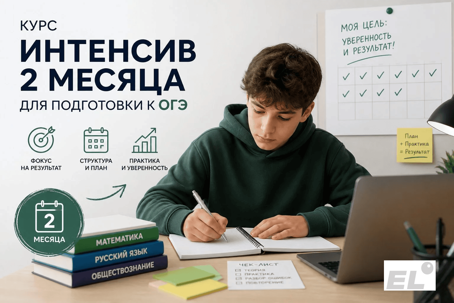 Интенсивная подготовка к ОГЭ за 2 месяца: пошаговый план и разбор типичных ошибок
