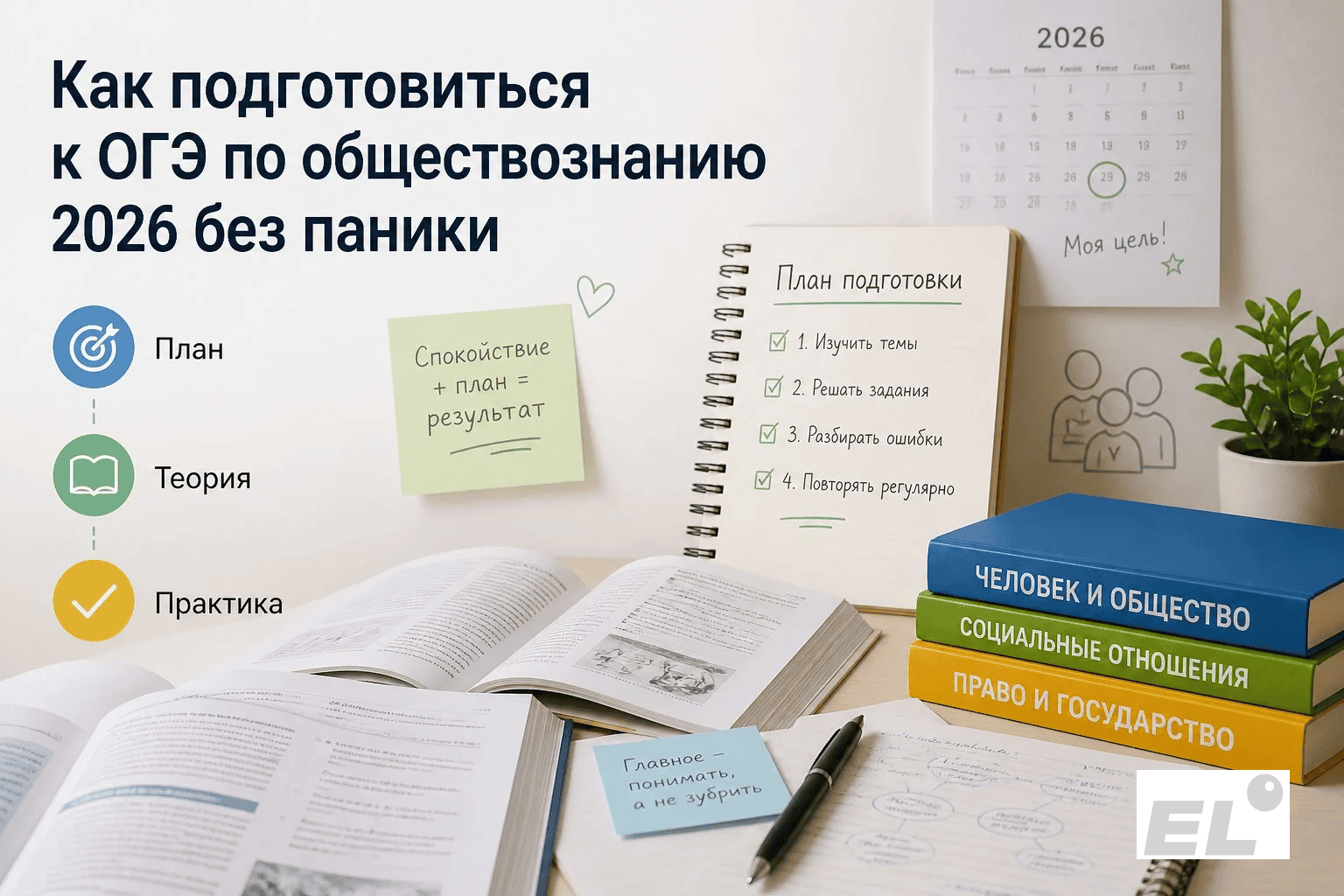 Как подготовиться к ОГЭ по обществознанию в 2027 году: пошаговое руководство