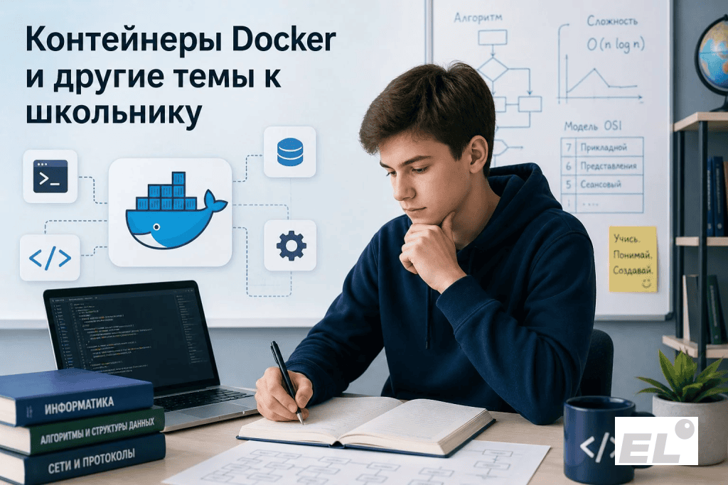 Зачем школьнику разбираться в контейнерах Docker и ЕГЭ по информатике — сочетание, которое звучит неожиданно,...