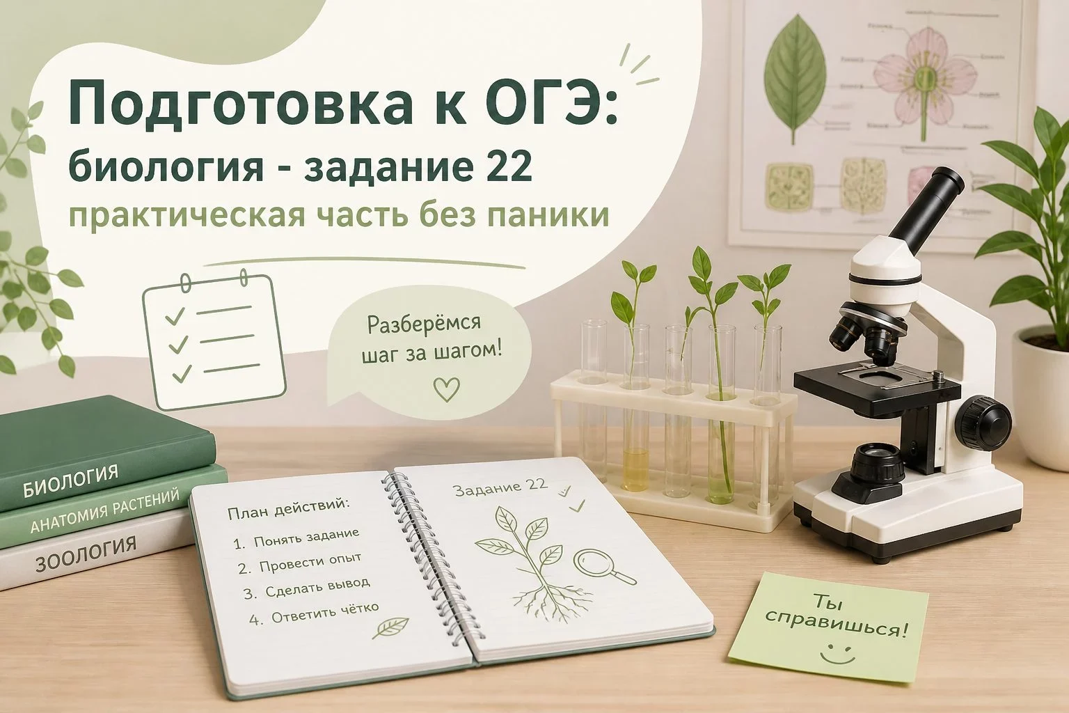 Что проверяет задание 22 в ОГЭ по биологии?Место задания 22 в структуре экзаменационной работыЭкзаменационная работа...