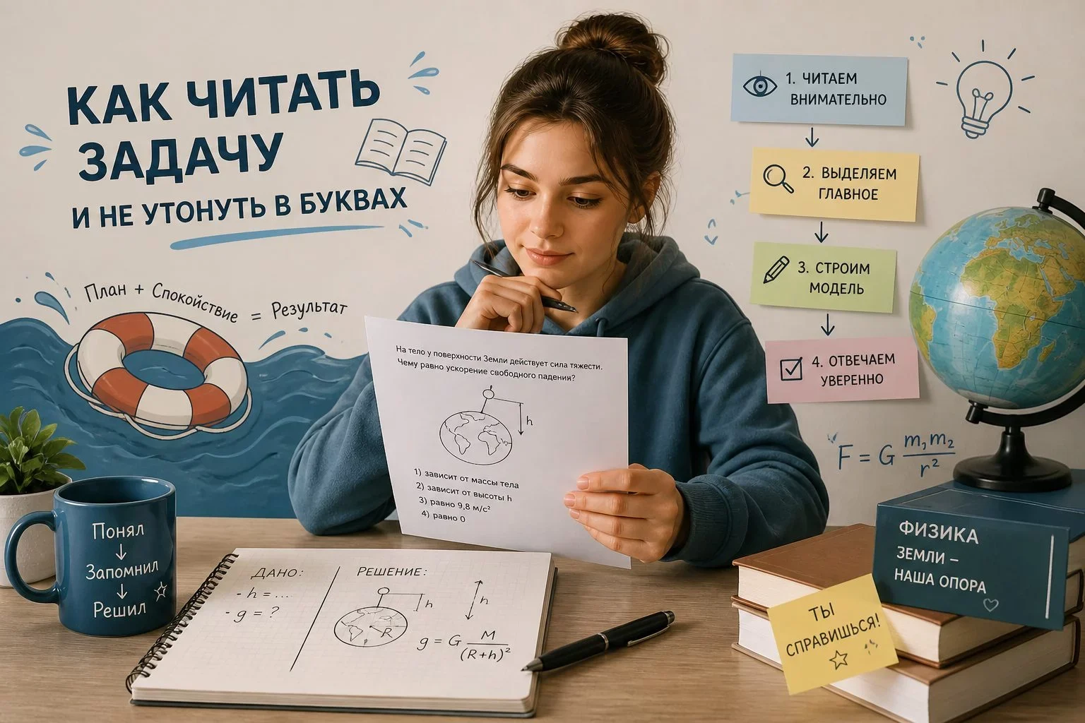 Гравитация Земли в ЕГЭ по физике: что нужно знать на старте?Гравитационное взаимодействие — фундаментальное явление,...